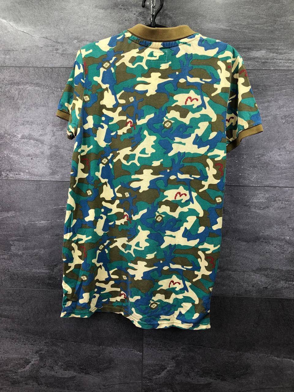 Evisu Mens Evisu Genes Polo Shirt Monogram Size US S / EU 44-46 / 1 - 16 Thumbnail