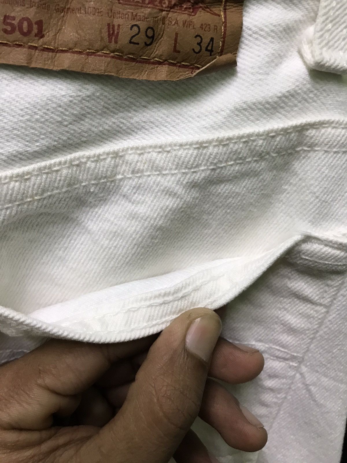 Levi's × Vintage Vintage Levis 501 80s Size US 29 - 8 Thumbnail