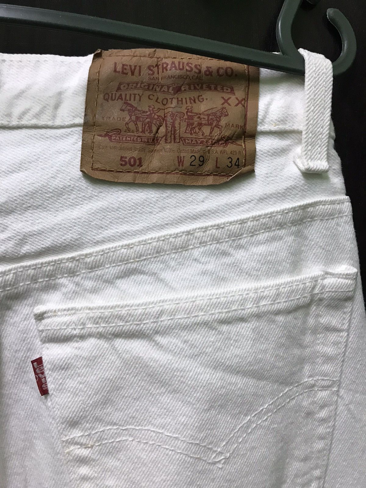 Levi's × Vintage Vintage Levis 501 80s Size US 29 - 3 Thumbnail