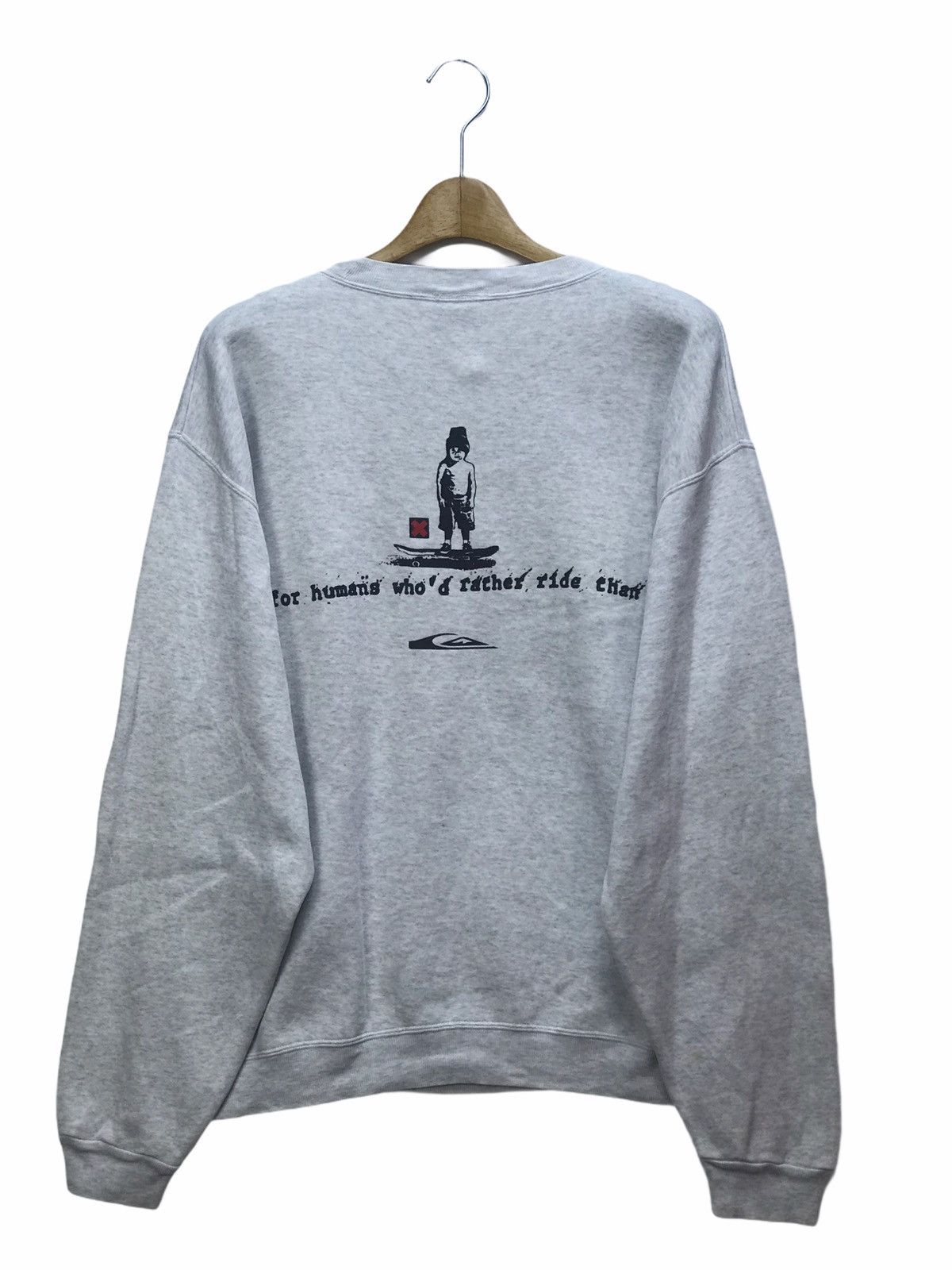 Vintage Quiksilver Surfer Skate Sweatshirt
