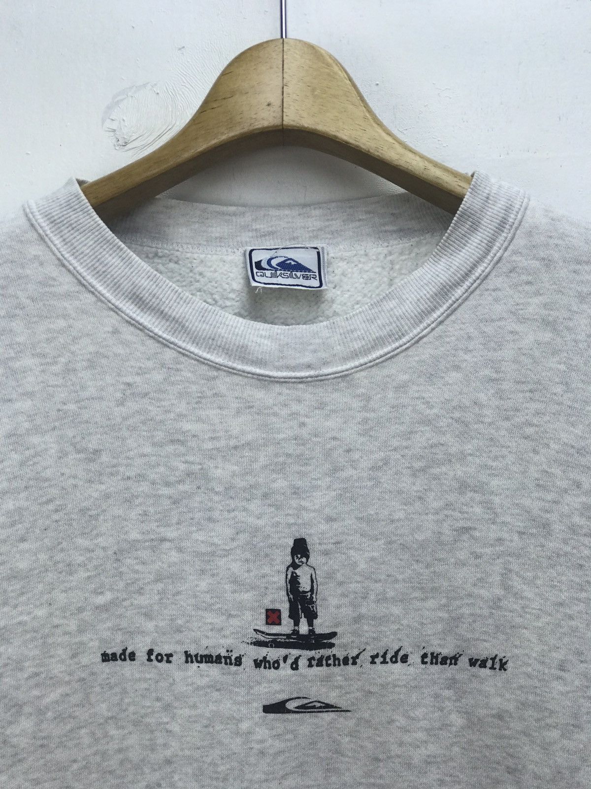Quicksilver Vintage Quiksilver Surfer Skate Sweatshirt Size US M / EU 48-50 / 2 - 3 Thumbnail