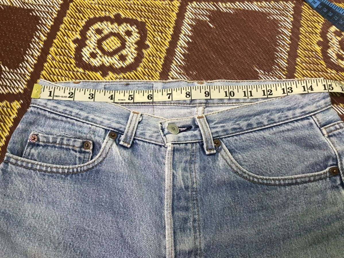 Levi's × Vintage Distressed levis 501 70s bottom black Size US 30 / EU 46 - 7 Thumbnail