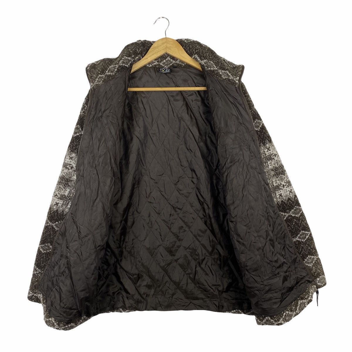 Maui and Sons × Vintage Vintage MAUI AND SONS Abstract Design Fleece Sweater Jacket Size US L / EU 52-54 / 3 - 3 Thumbnail