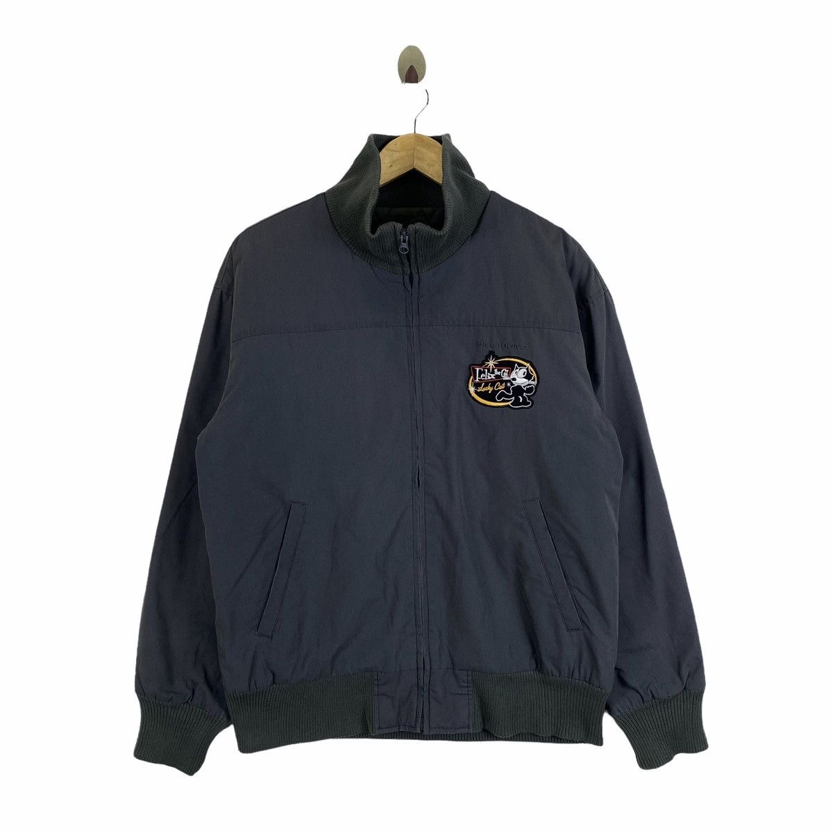 Billabong × Vintage Vintage BILLABONG X FELIX THE CAT Small Logo Bomber Jacket Size US L / EU 52-54 / 3 - 1 Thumbnail