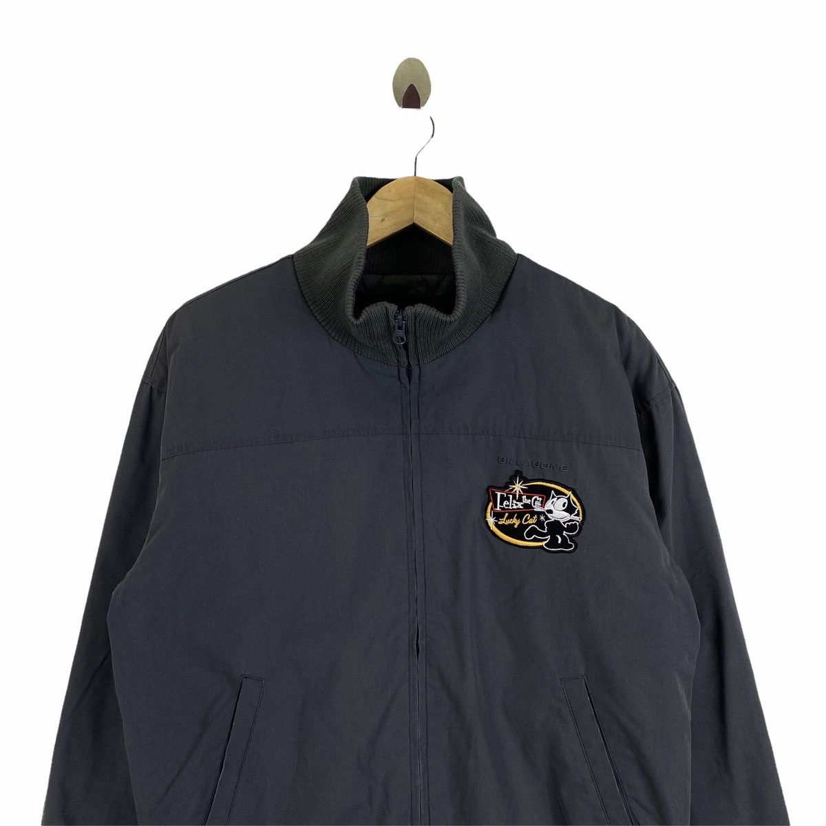 Billabong × Vintage Vintage BILLABONG X FELIX THE CAT Small Logo Bomber Jacket Size US L / EU 52-54 / 3 - 5 Thumbnail