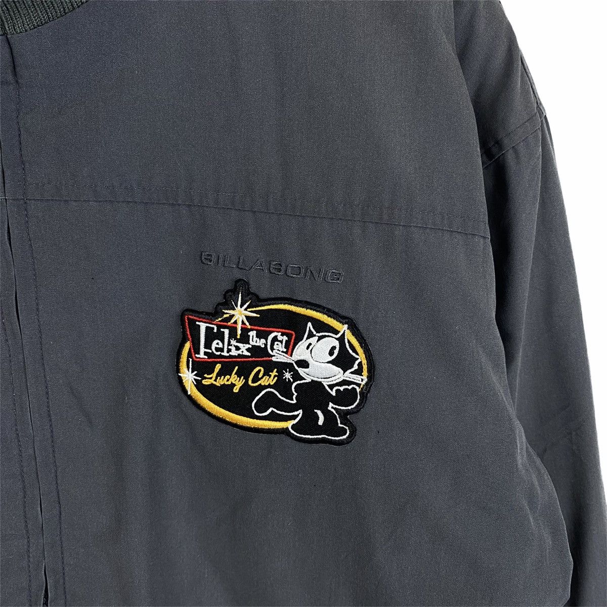 Billabong × Vintage Vintage BILLABONG X FELIX THE CAT Small Logo Bomber Jacket Size US L / EU 52-54 / 3 - 6 Thumbnail