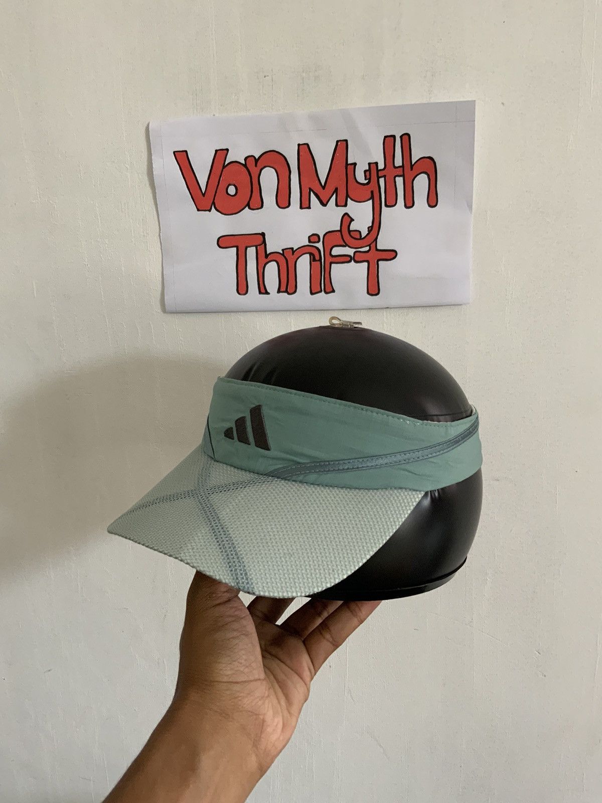 Adidas Adidas Embroidery Logo Visor Golf Hat Size ONE SIZE - 2 Thumbnail