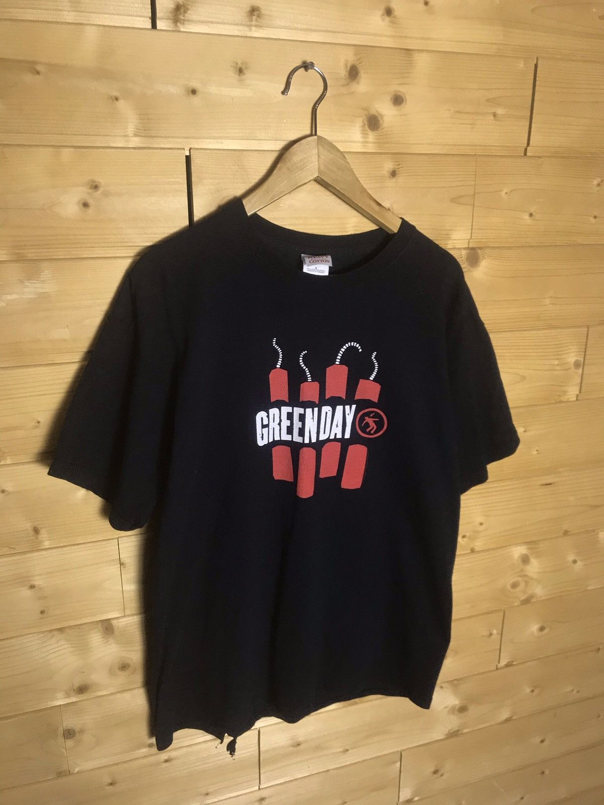 Band Tees 2005 Vintage Green Day American Idiot t-shirt Size US L / EU 52-54 / 3 - 2 Thumbnail
