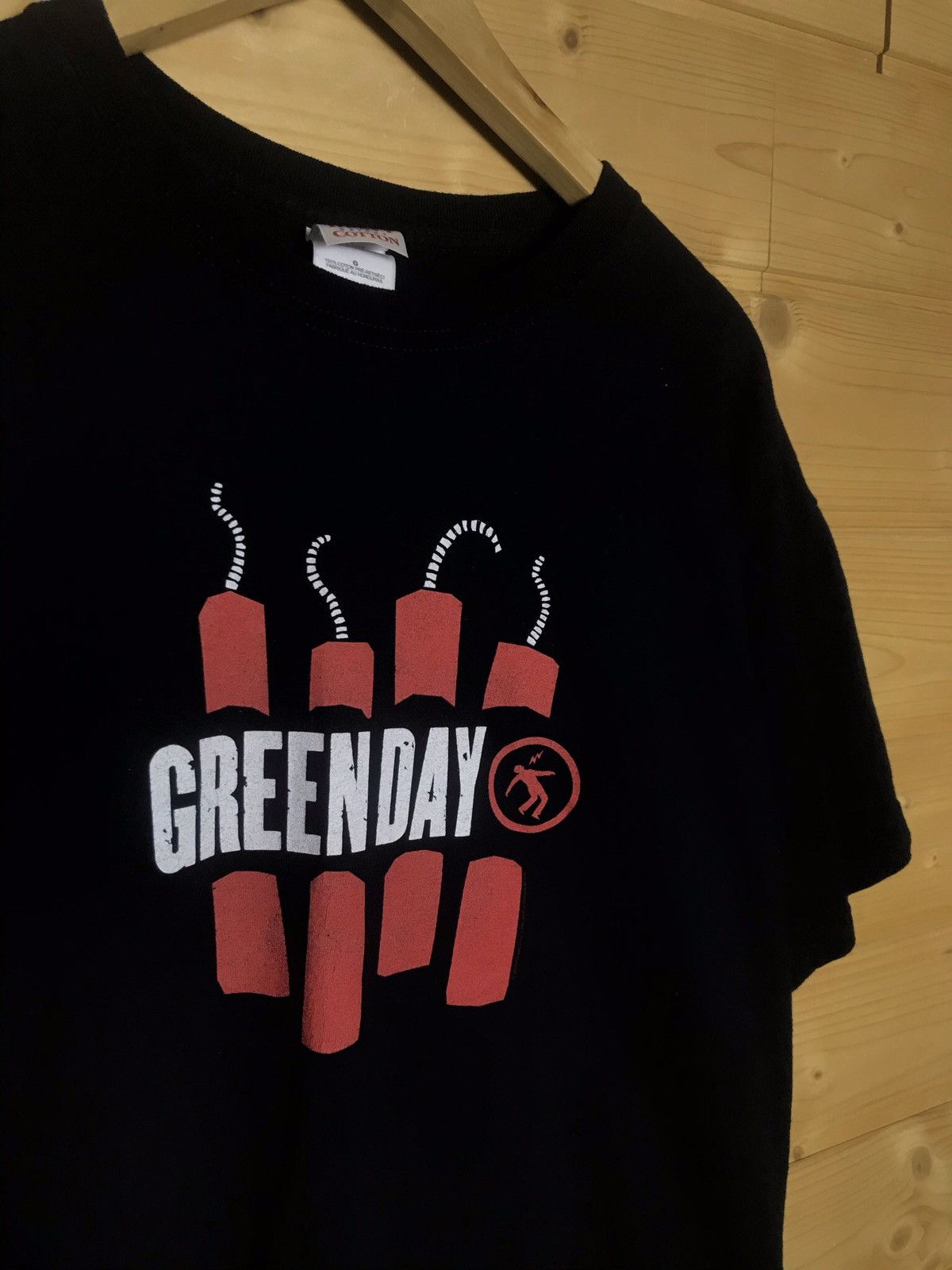 Band Tees 2005 Vintage Green Day American Idiot t-shirt Size US L / EU 52-54 / 3 - 1 Thumbnail