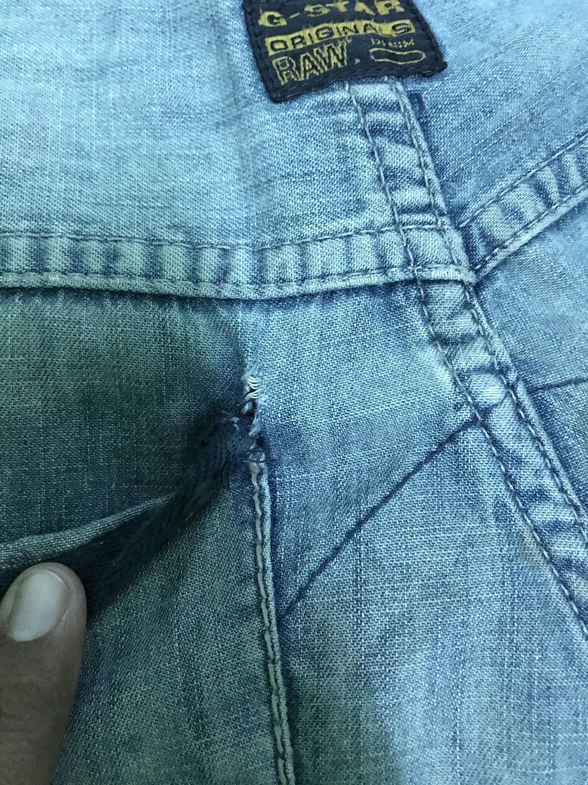 G-Star ‼️‼️ vintage G-STAR RAW DENIM very rare Size US 33 - 9 Thumbnail