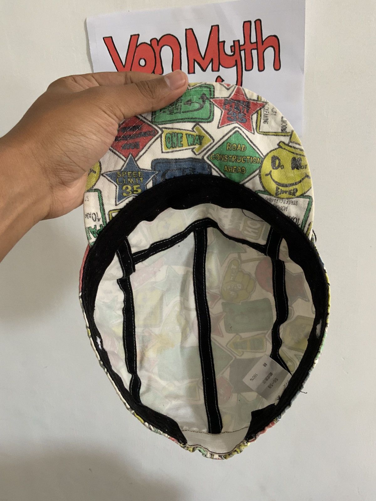 If Six Was Nine Obey the Traffic Signs by Ambersand Hat Size ONE SIZE - 7 Thumbnail