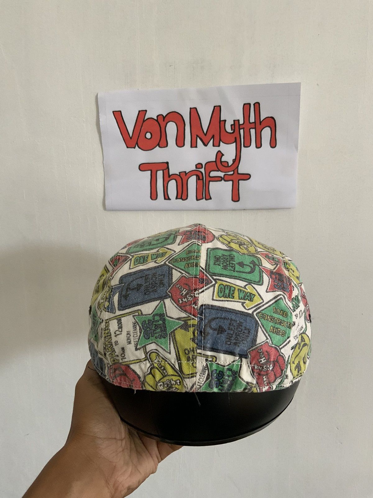 If Six Was Nine Obey the Traffic Signs by Ambersand Hat Size ONE SIZE - 4 Thumbnail