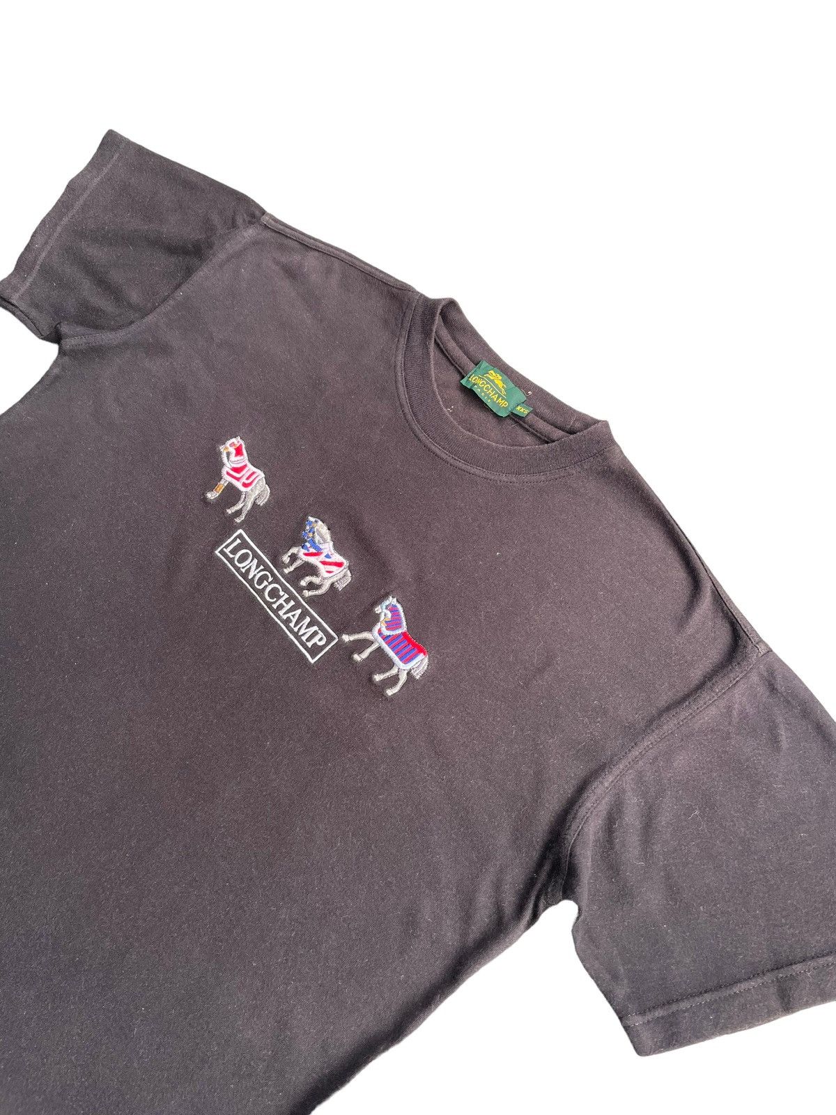 Longchamp Vintage Longchamp Tshirt Size US L / EU 52-54 / 3 - 2 Thumbnail