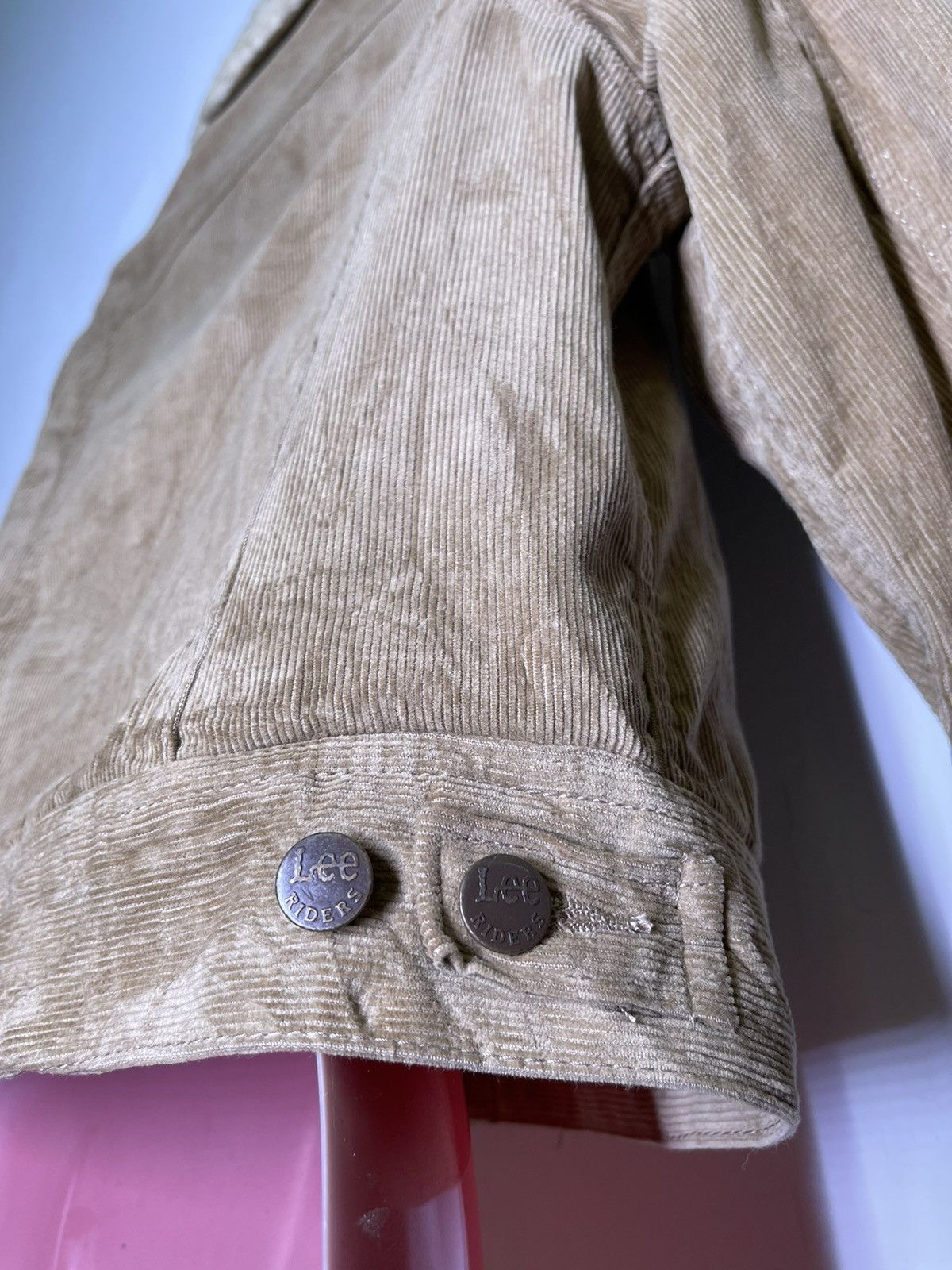 Lee 🔥Lee Storm Rider Corduroy Sherpa Trucker Jacket Size US XS / EU 42 / 0 - 8 Thumbnail