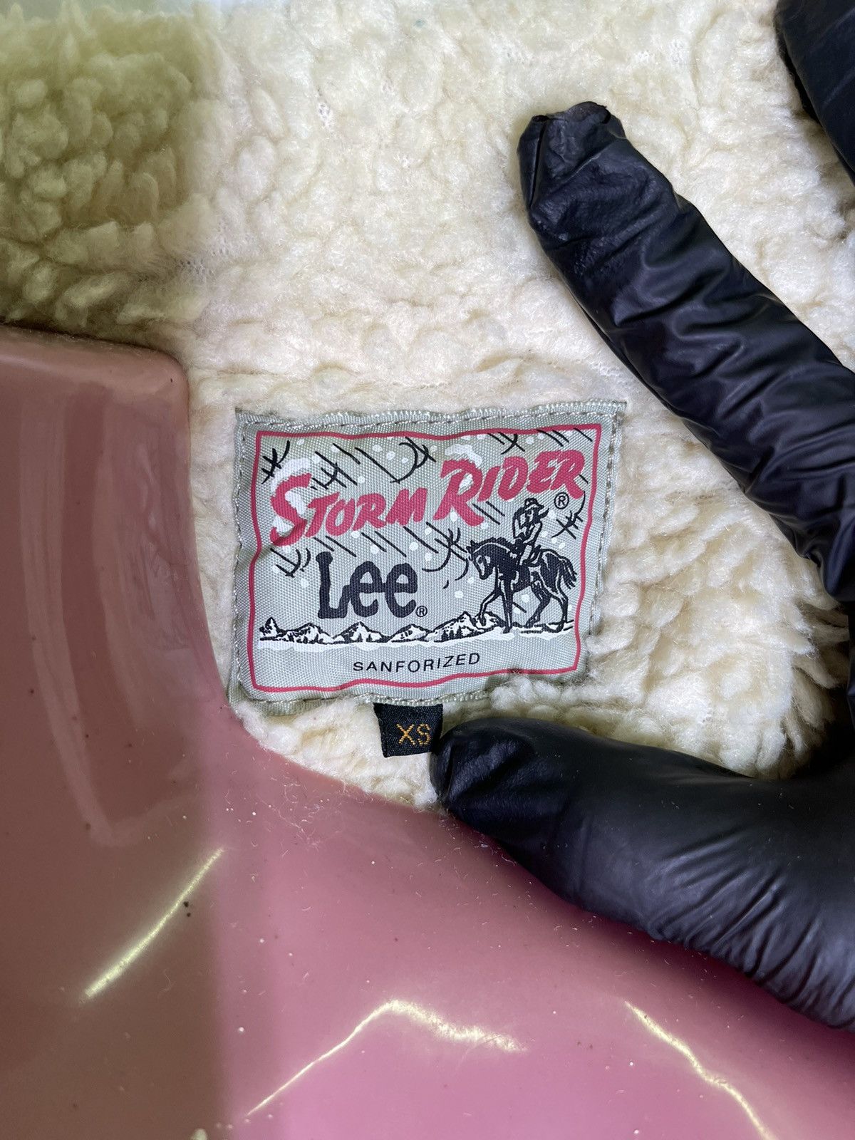 Lee 🔥Lee Storm Rider Corduroy Sherpa Trucker Jacket Size US XS / EU 42 / 0 - 3 Thumbnail