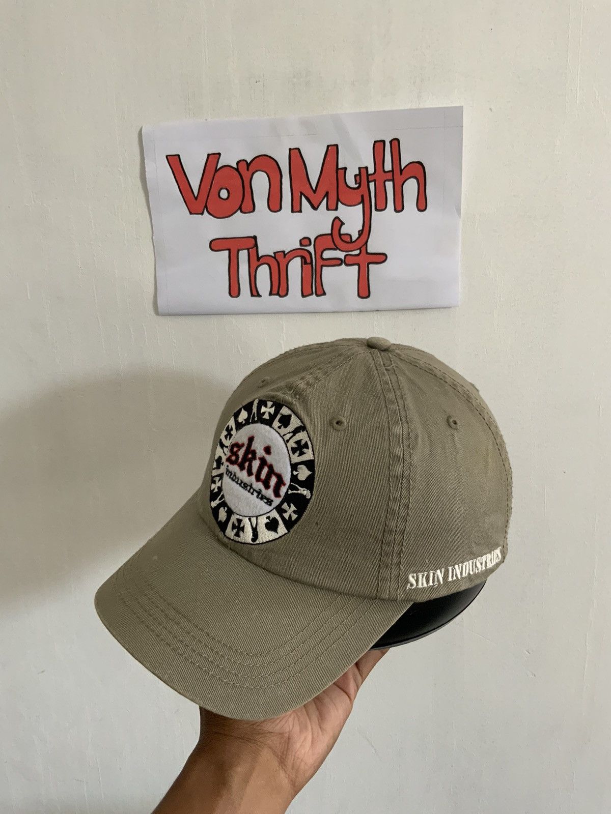 Hat Club Skin Industries Logo Fitted Hat Size ONE SIZE - 1 Thumbnail