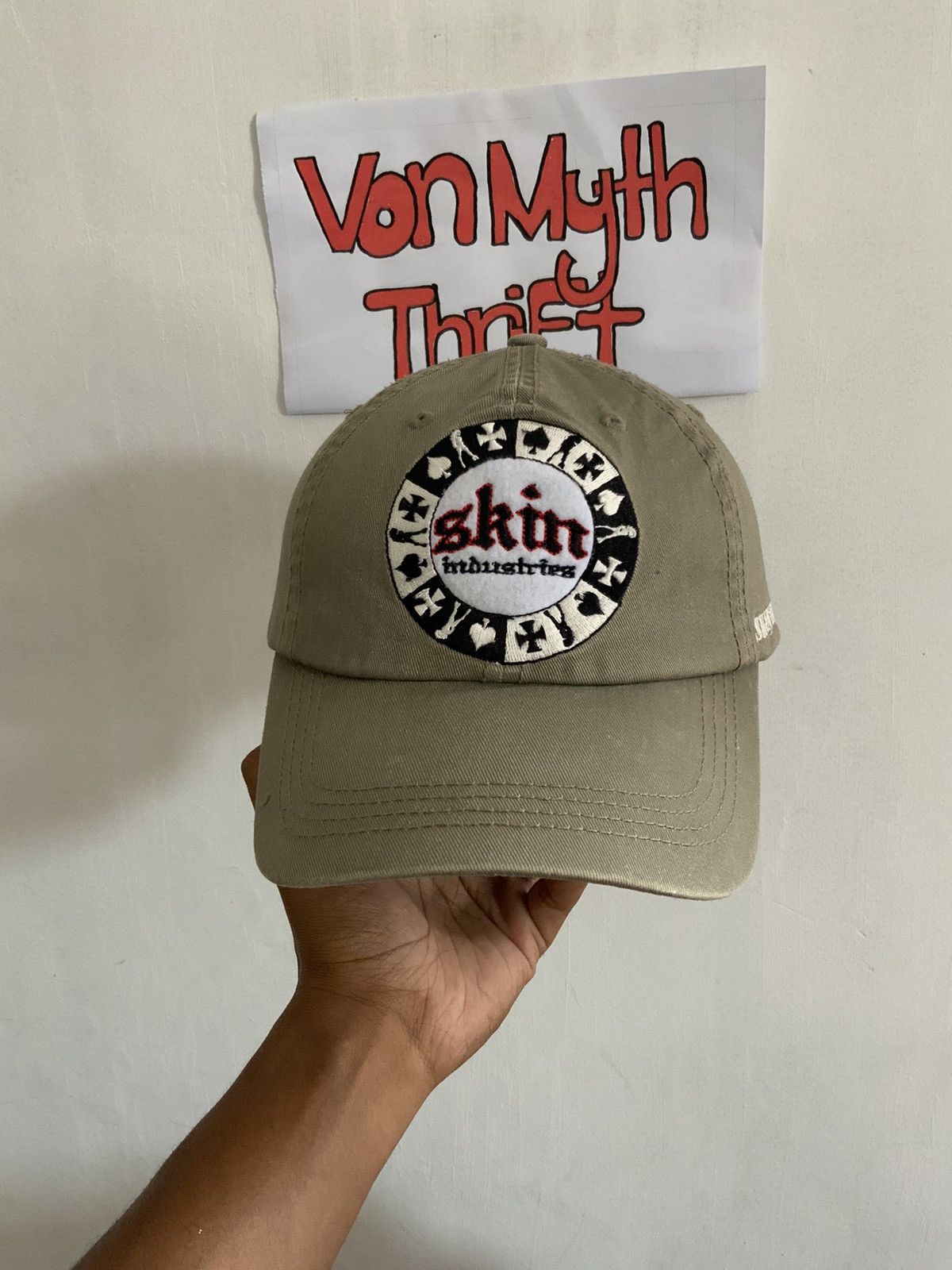 Hat Club Skin Industries Logo Fitted Hat Size ONE SIZE - 5 Thumbnail