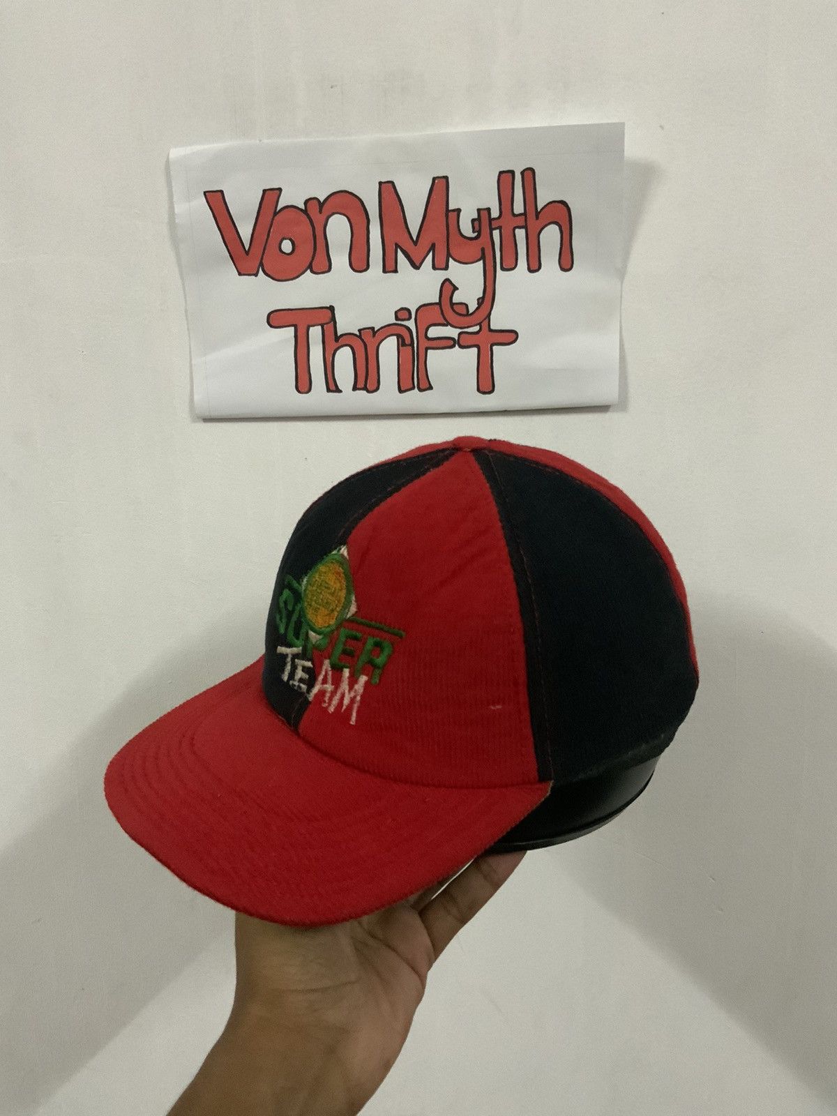 Vintage Vintage Detroit Piston Super Team Hat Size ONE SIZE - 2 Thumbnail