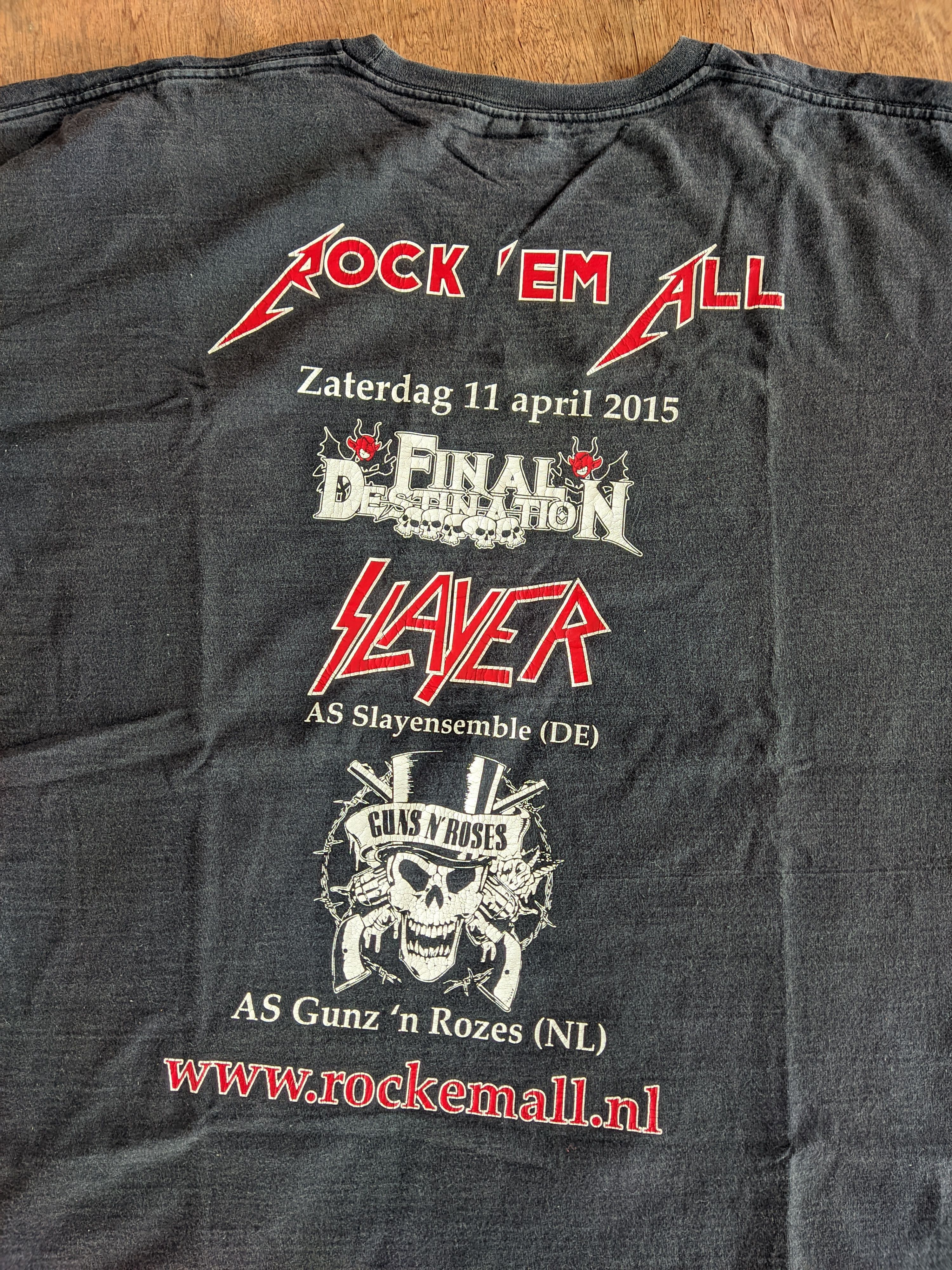 Band Tees Tshirts Rock Em All Kloosterhaar Size US XXL / EU 58 / 5 - 4 Thumbnail