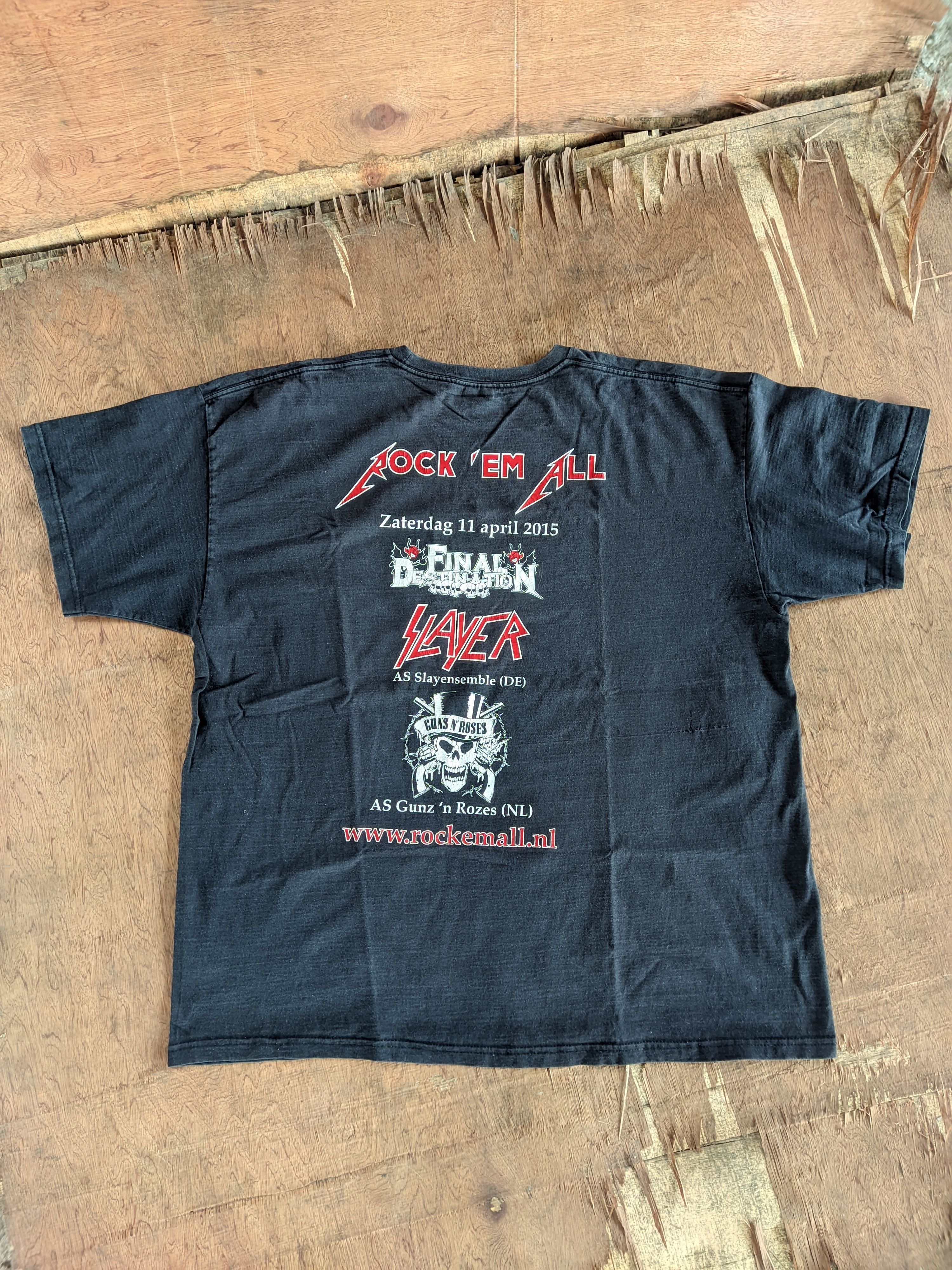 Band Tees Tshirts Rock Em All Kloosterhaar Size US XXL / EU 58 / 5 - 1 Thumbnail