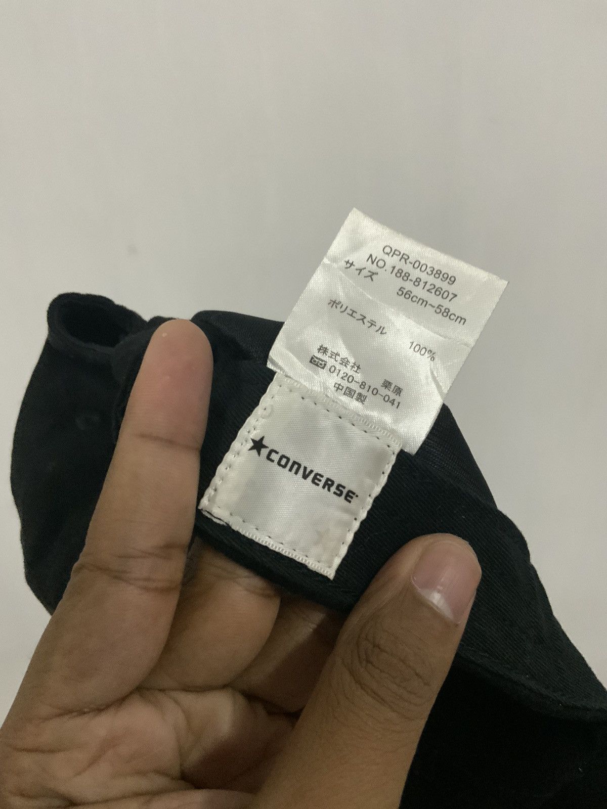 Converse Y2k Velvet Converse Black Emblem Archive Hat Size ONE SIZE - 12 Thumbnail
