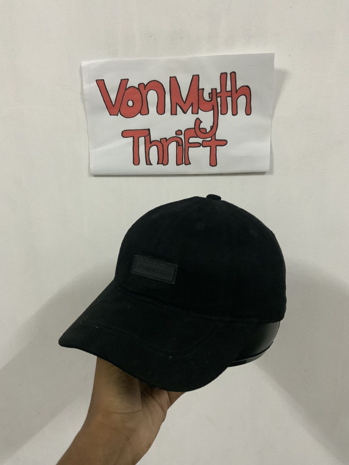 Converse Y2k Velvet Converse Black Emblem Archive Hat Size ONE SIZE - 2 Thumbnail