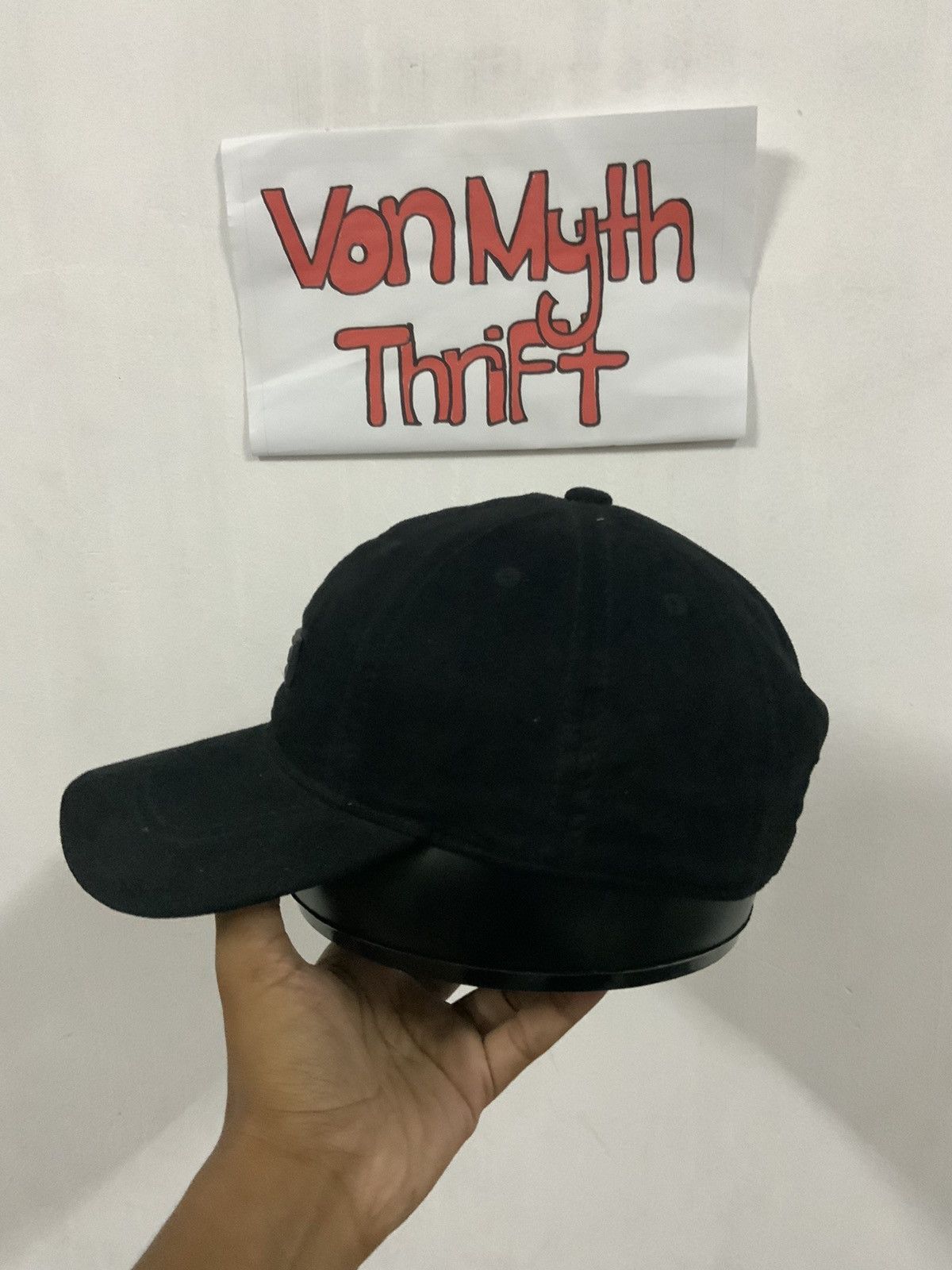 Converse Y2k Velvet Converse Black Emblem Archive Hat Size ONE SIZE - 3 Thumbnail