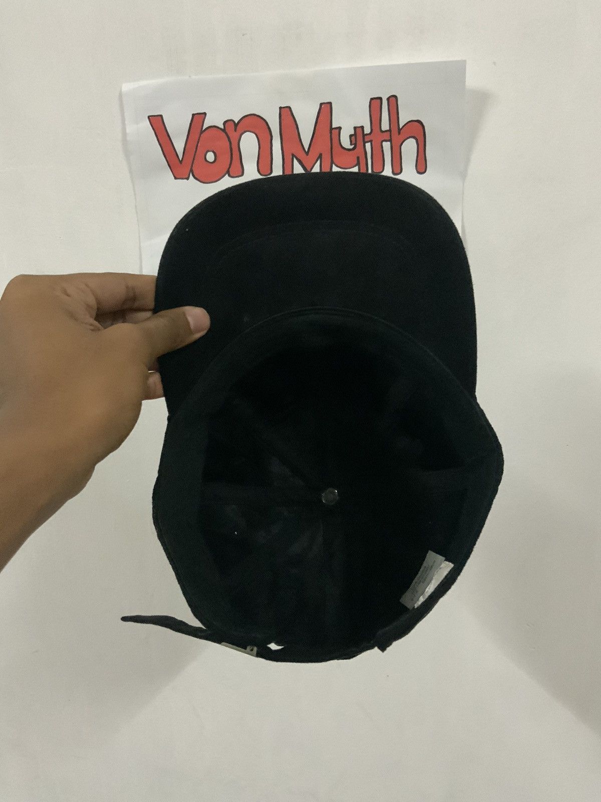 Converse Y2k Velvet Converse Black Emblem Archive Hat Size ONE SIZE - 7 Thumbnail