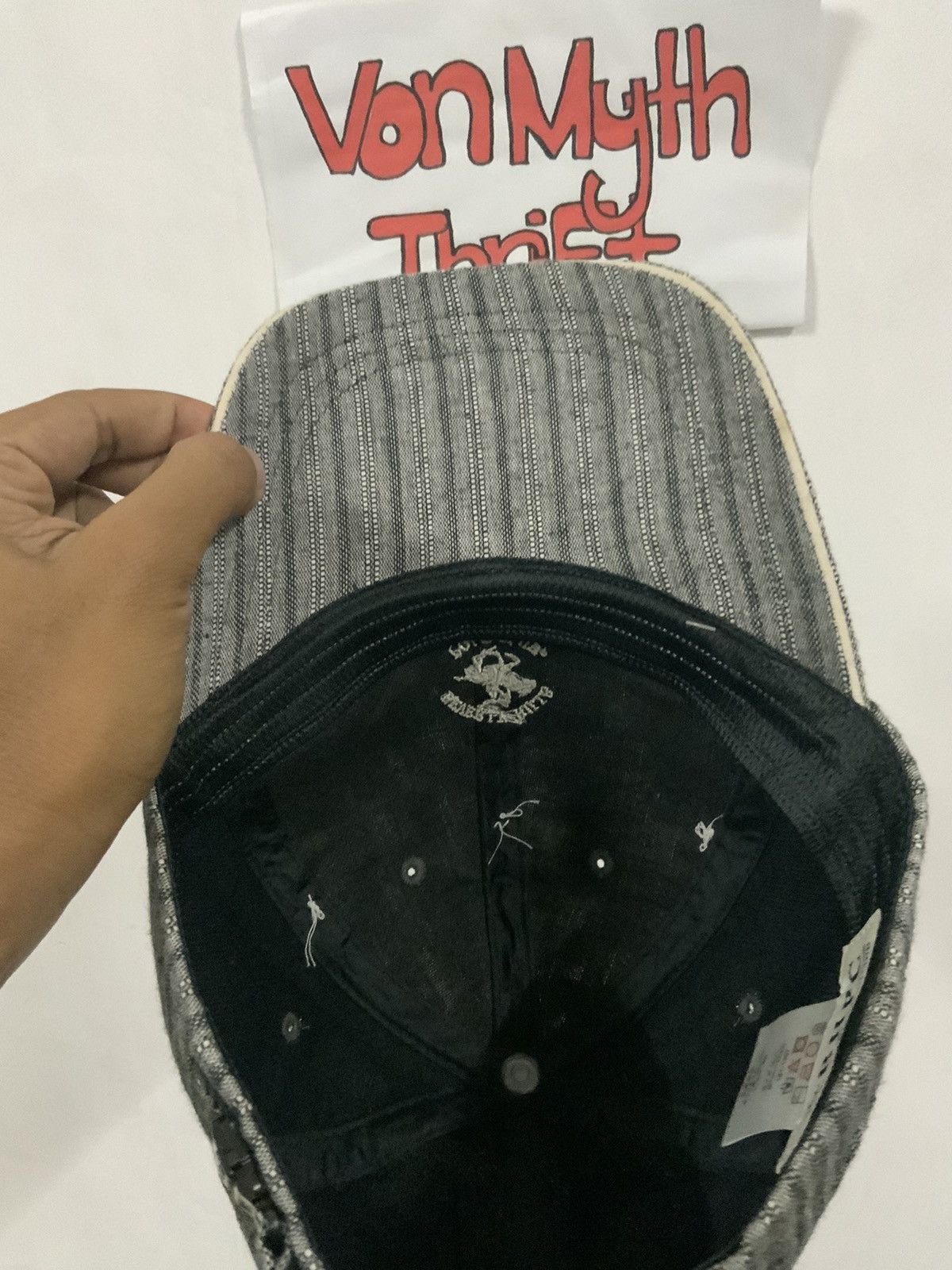 Beverly Hills Polo Club Beverly Hills Polo Club Striped Hat Size ONE SIZE - 8 Thumbnail