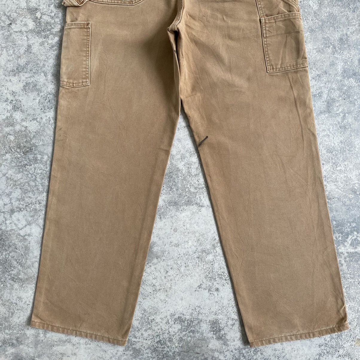 Carhartt Vintage Carhartt Faded Dirty Tan Carpenter Work Pants Size US 35 - 11 Thumbnail
