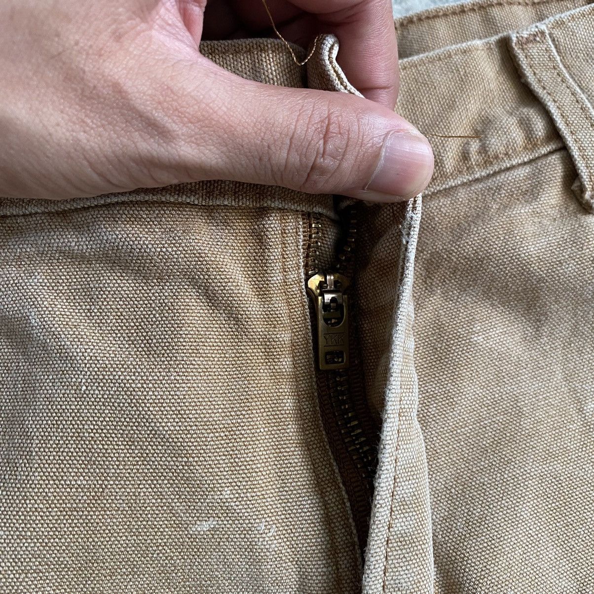 Carhartt Size 33x31 Vintage Carhartt Faded Tan Dirty Carpenter pants Size US 33 - 11 Thumbnail