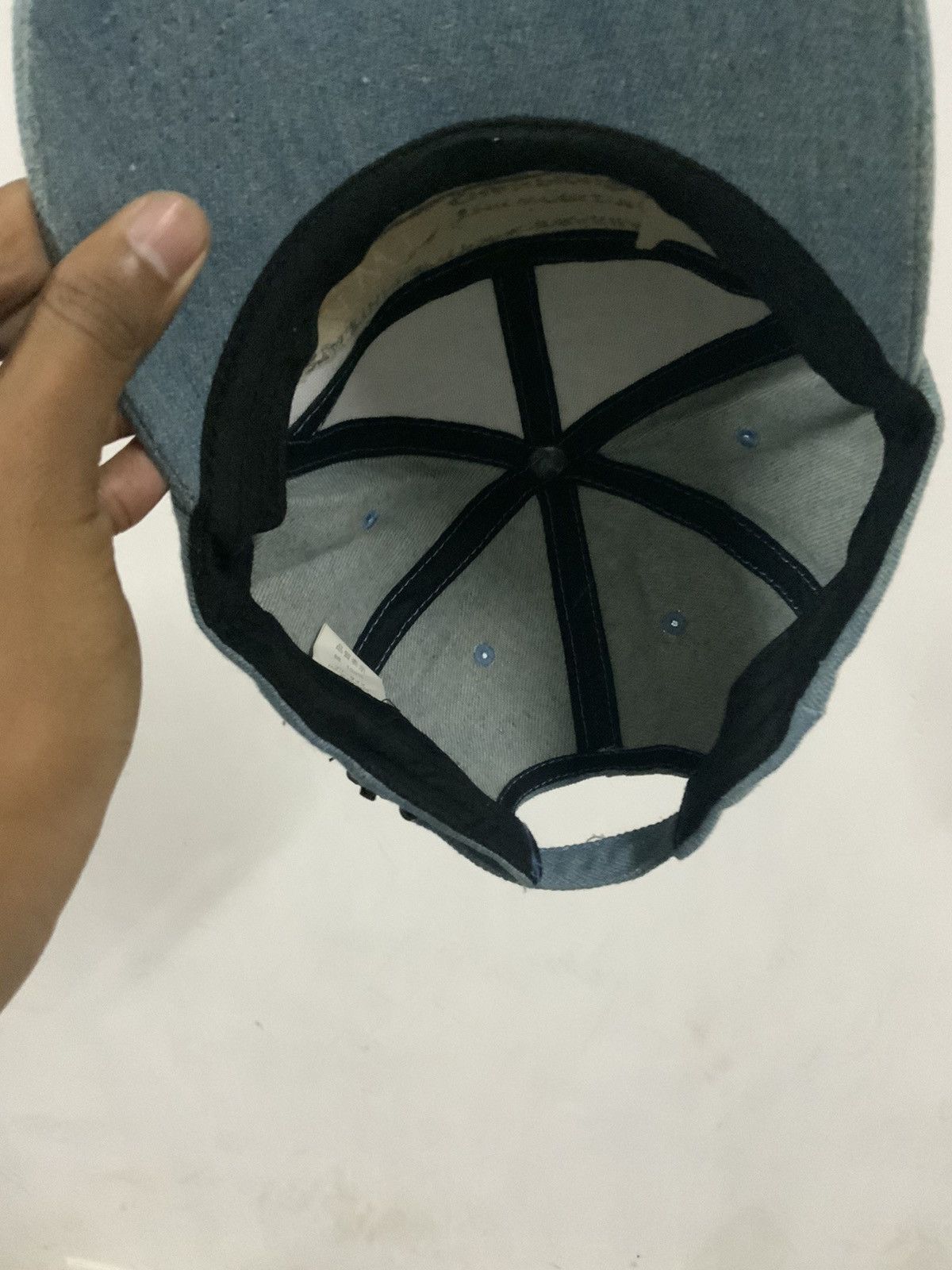 Japanese Brand Vintage 4WD Machine Spirit Denim Hat Size ONE SIZE - 10 Thumbnail