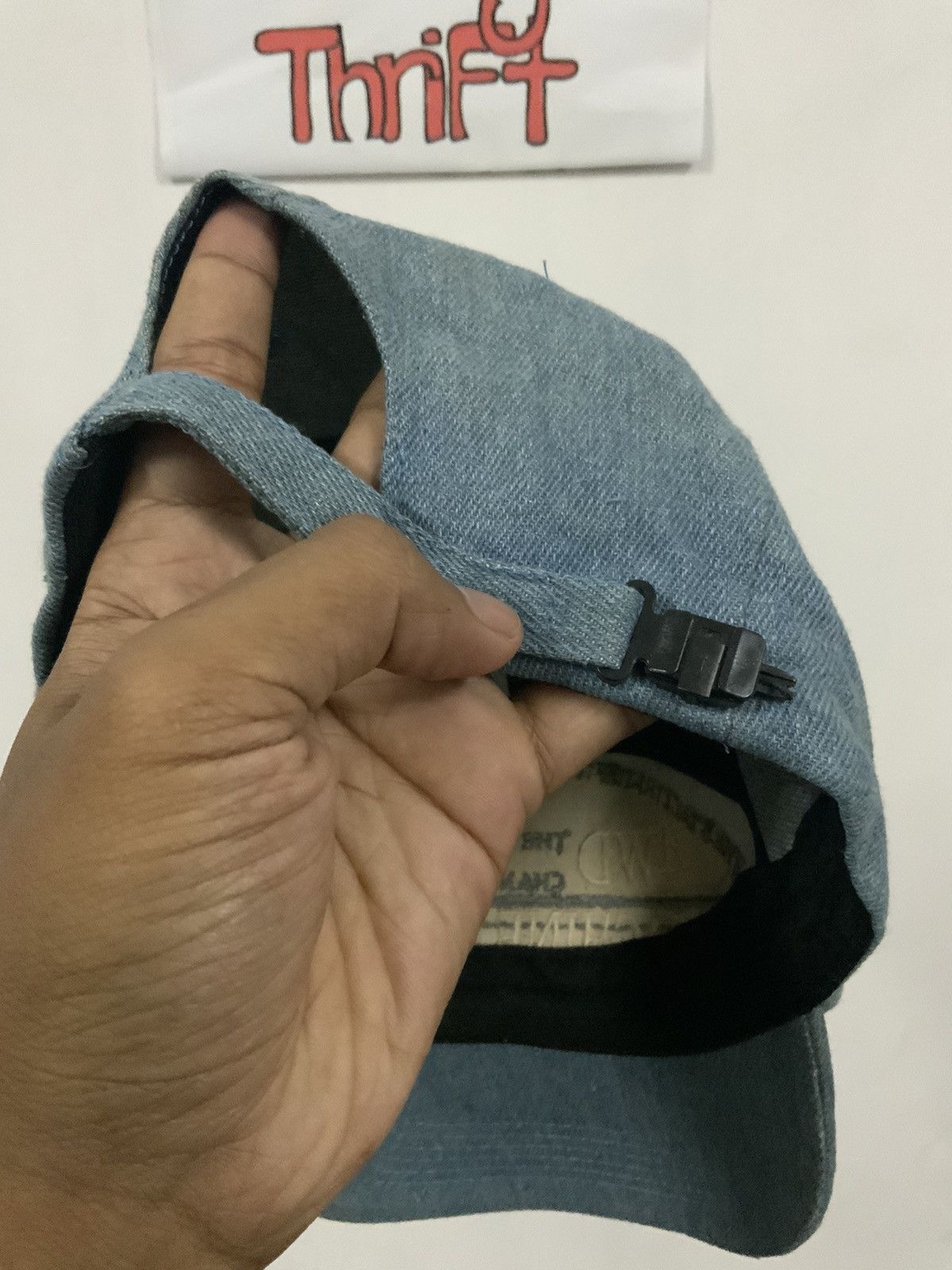 Japanese Brand Vintage 4WD Machine Spirit Denim Hat Size ONE SIZE - 11 Thumbnail