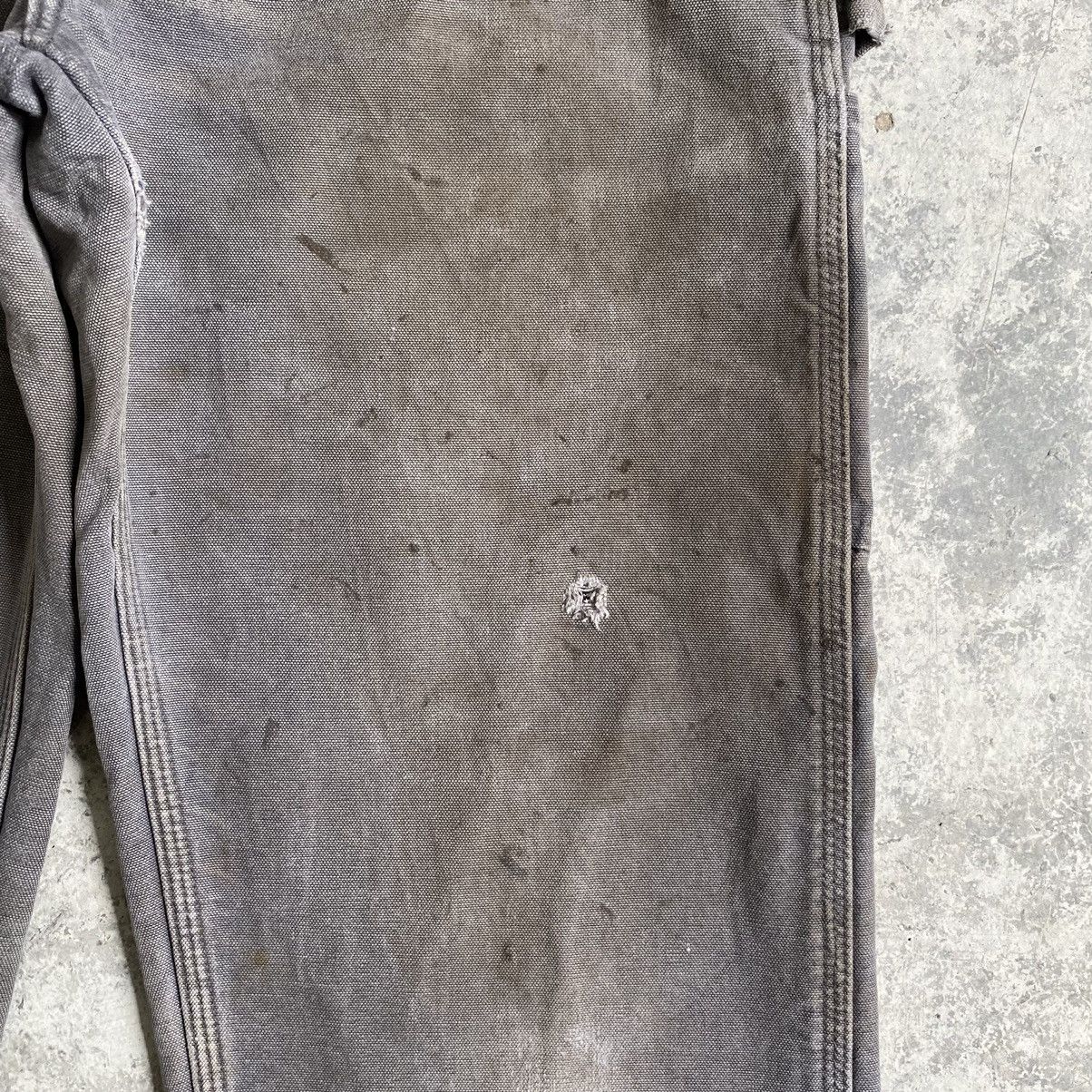 Carhartt Vintage Carhartt Blanket Lined Faded Dirty Carpenter Pants Size US 30 / EU 46 - 9 Thumbnail