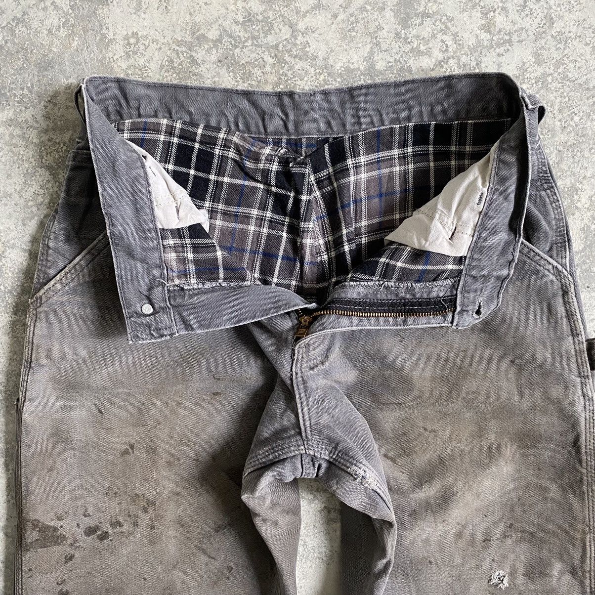 Carhartt Vintage Carhartt Blanket Lined Faded Dirty Carpenter Pants Size US 30 / EU 46 - 3 Thumbnail