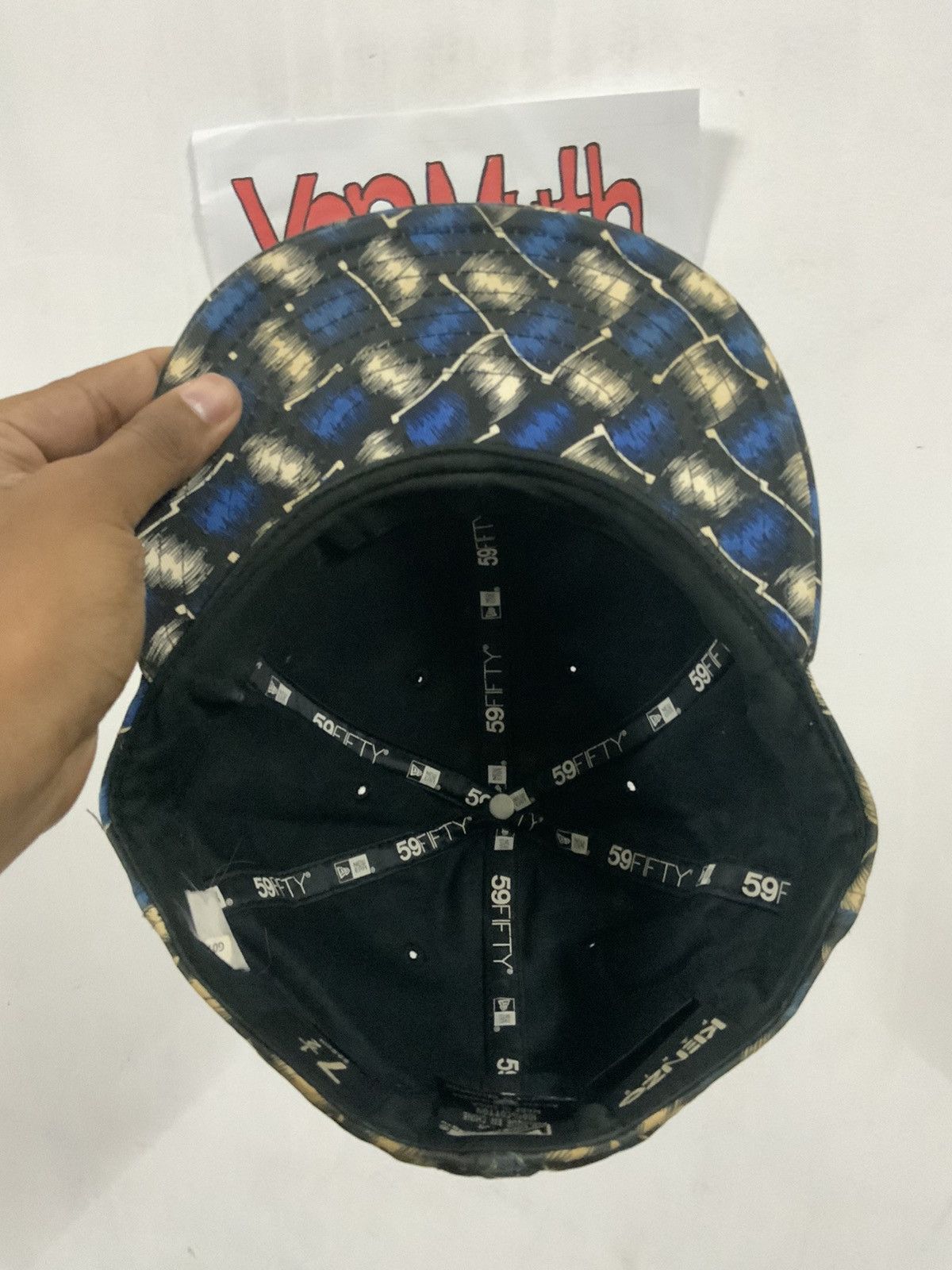 Japanese Brand Kenzo Feat New Era Fitted Hat Size ONE SIZE - 8 Thumbnail