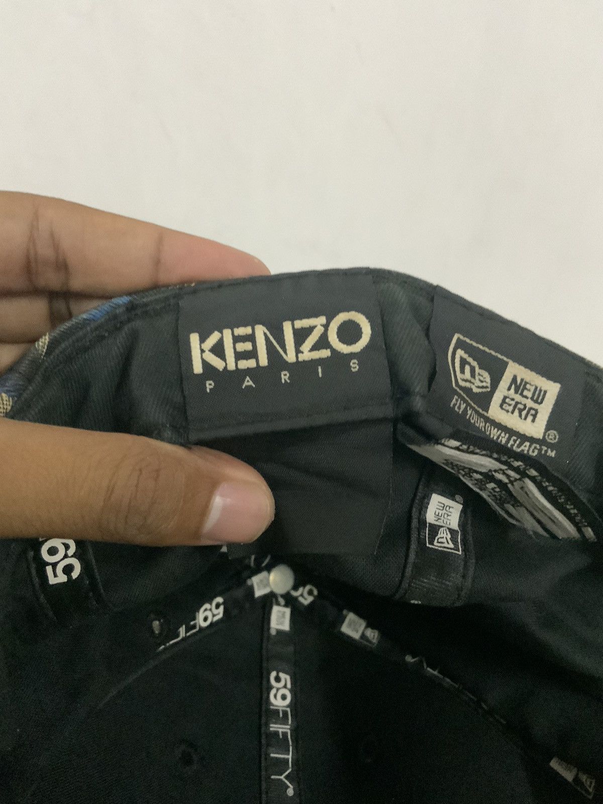 Japanese Brand Kenzo Feat New Era Fitted Hat Size ONE SIZE - 16 Thumbnail