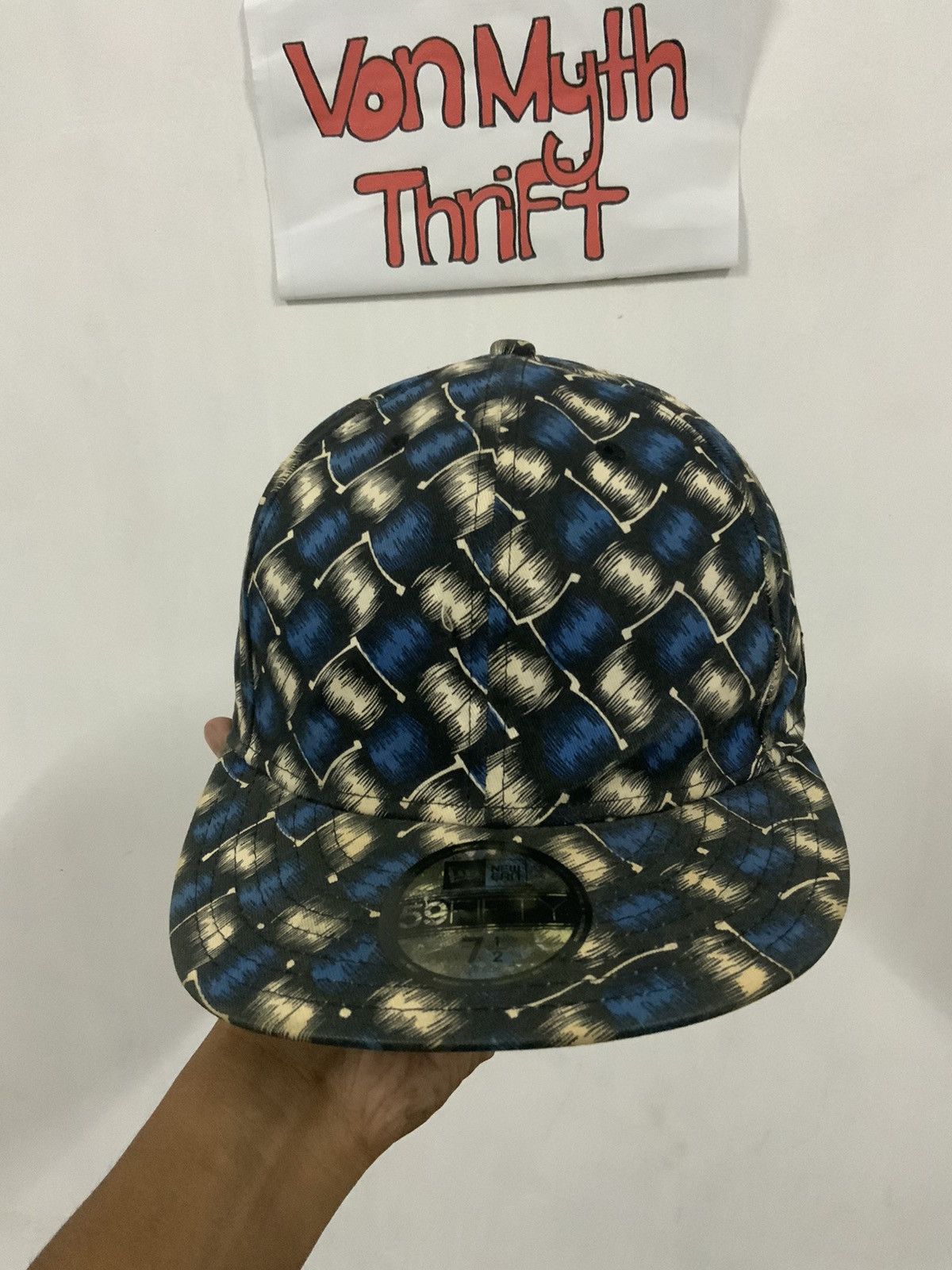 Japanese Brand Kenzo Feat New Era Fitted Hat Size ONE SIZE - 5 Thumbnail