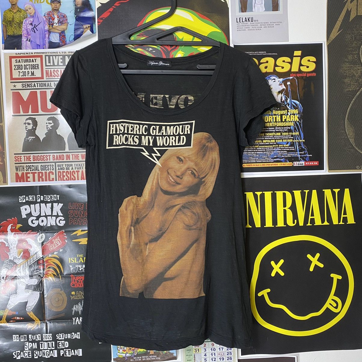 Hysteric Glamour Vintage Hysteric Glamour Rock My Worls Naked Women Size S / US 4 / IT 40 - 1 Thumbnail