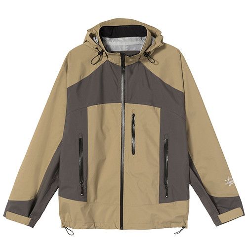Hypebeast × Stussy RARE STUSSY TAPED SEAM RAIN SHELL JACKET Size US L / EU 52-54 / 3 - 2 Thumbnail