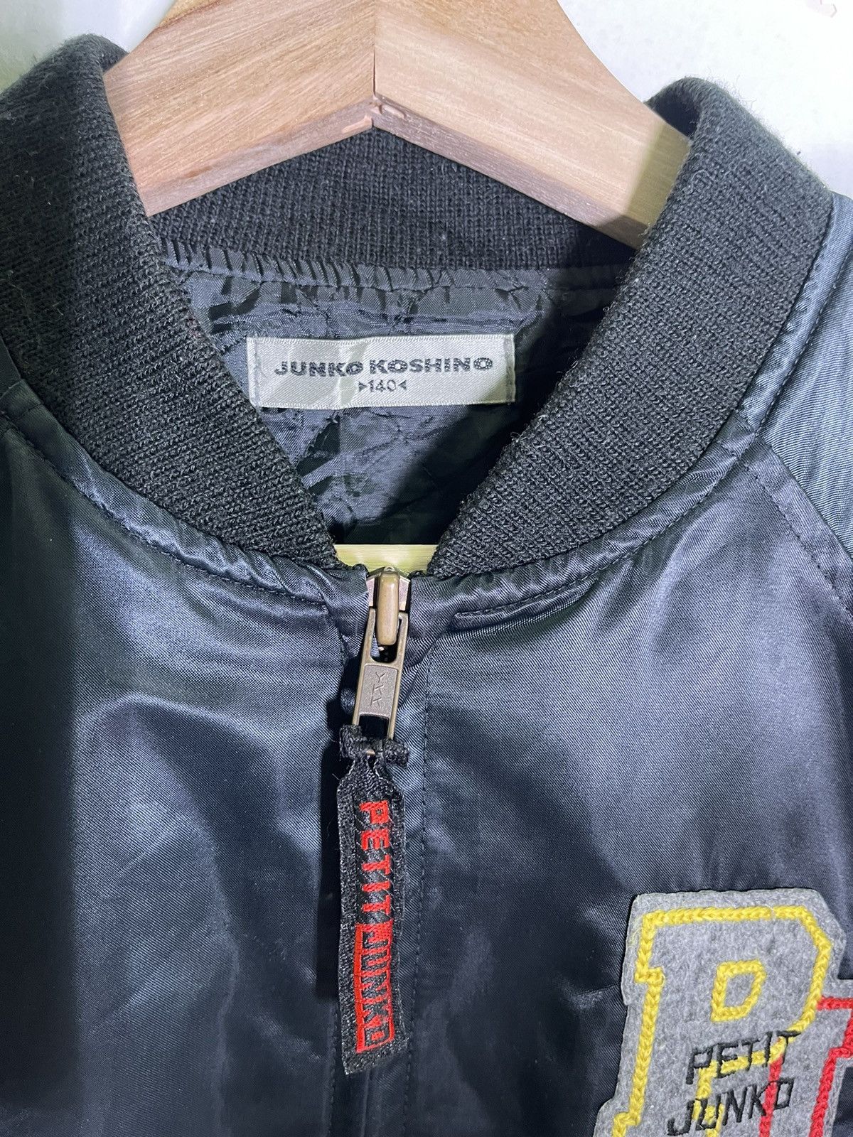 Japanese Brand Junko Koshino embroidery big logo bomber jacket Size US XXS / EU 40 - 7 Thumbnail