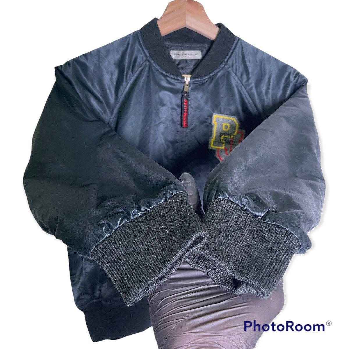 Japanese Brand Junko Koshino embroidery big logo bomber jacket Size US XXS / EU 40 - 4 Thumbnail