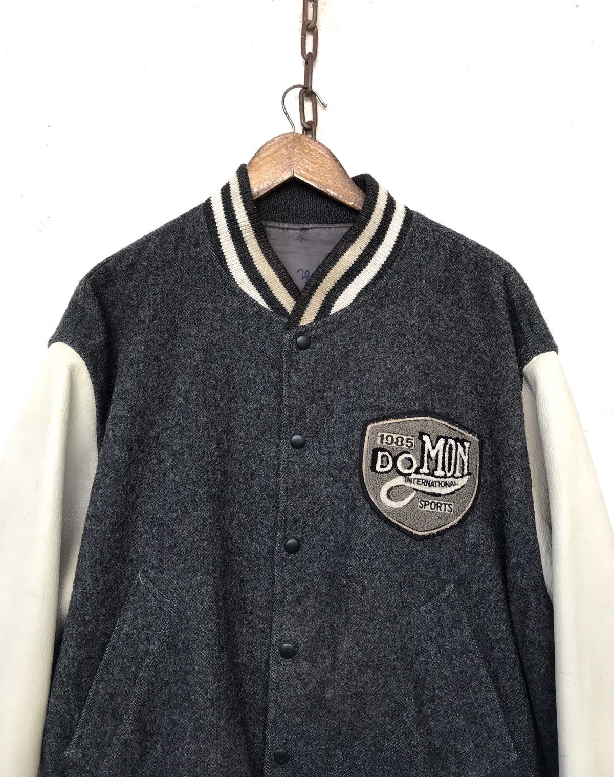 Japanese Brand 💥FinalDrop⏰Vintage Domon Baseball 1985 Varsity Jacket Size US M / EU 48-50 / 2 - 3 Thumbnail
