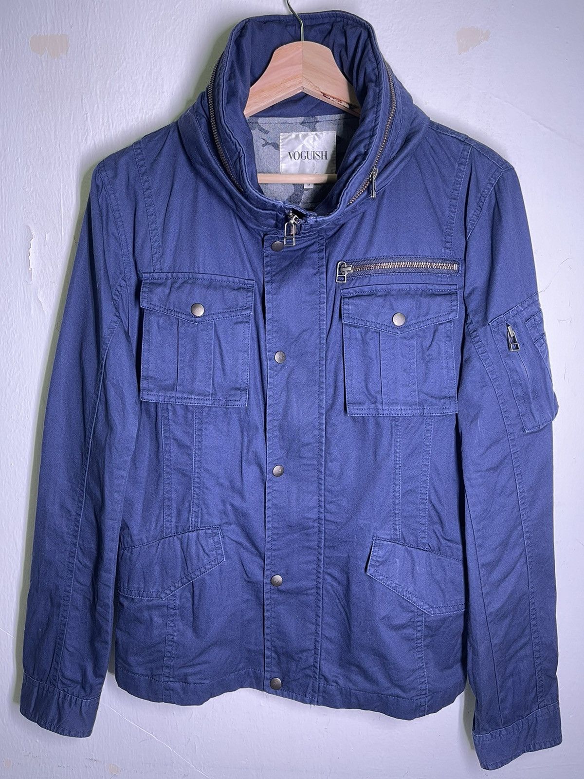 VOGUISH hoodie denim jacket
