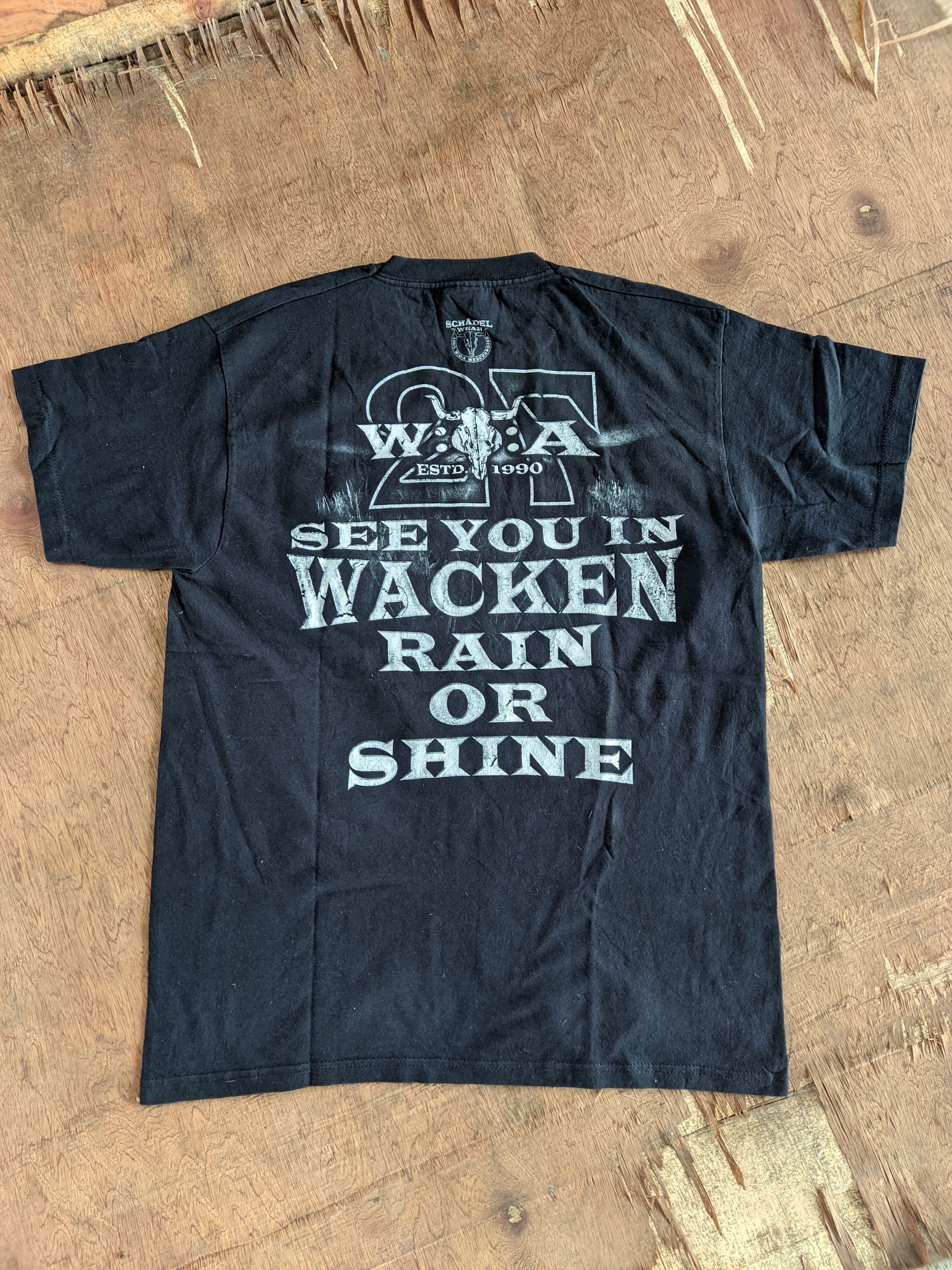 Band Tees TSHIRTS Band W.O.A Schadel Wear Size US M / EU 48-50 / 2 - 2 Thumbnail