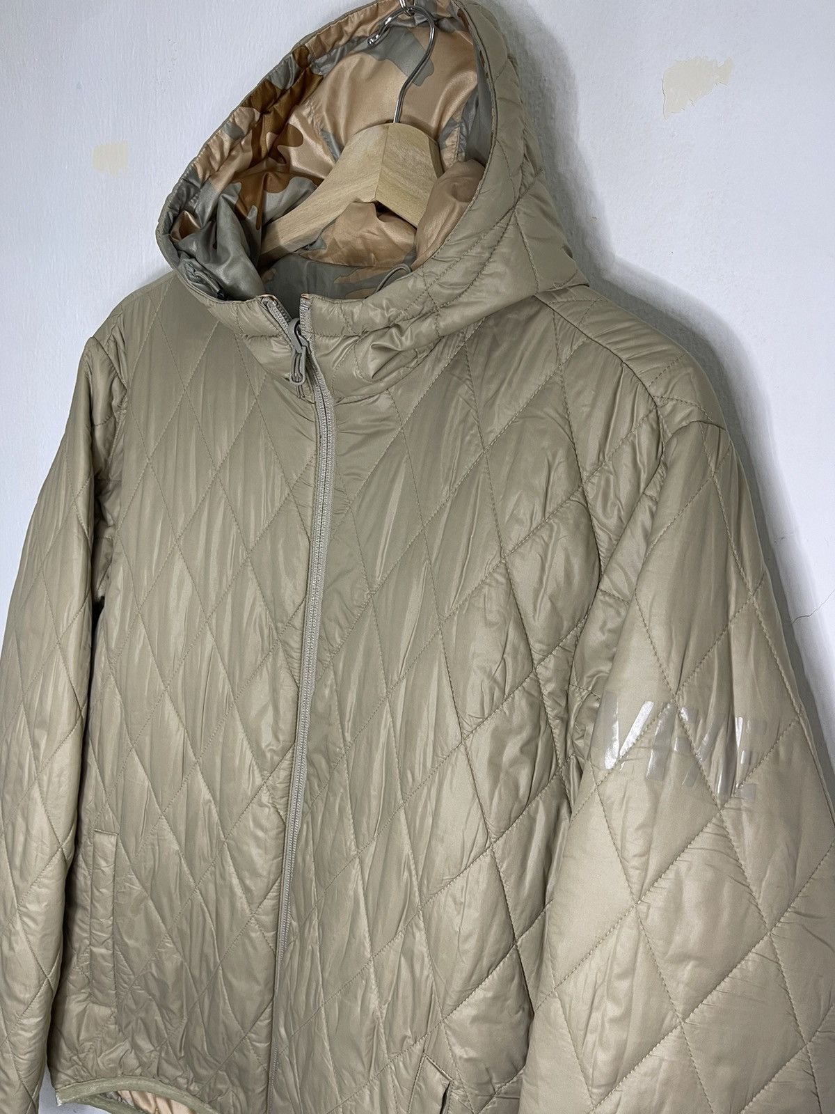 Nike × Vintage Camo puffer hoodie jacket Size US M / EU 48-50 / 2 - 8 Thumbnail