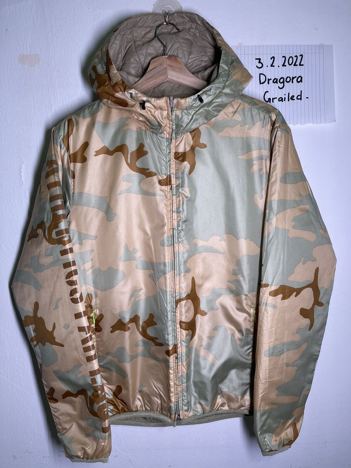 Nike × Vintage Camo puffer hoodie jacket Size US M / EU 48-50 / 2 - 1 Thumbnail