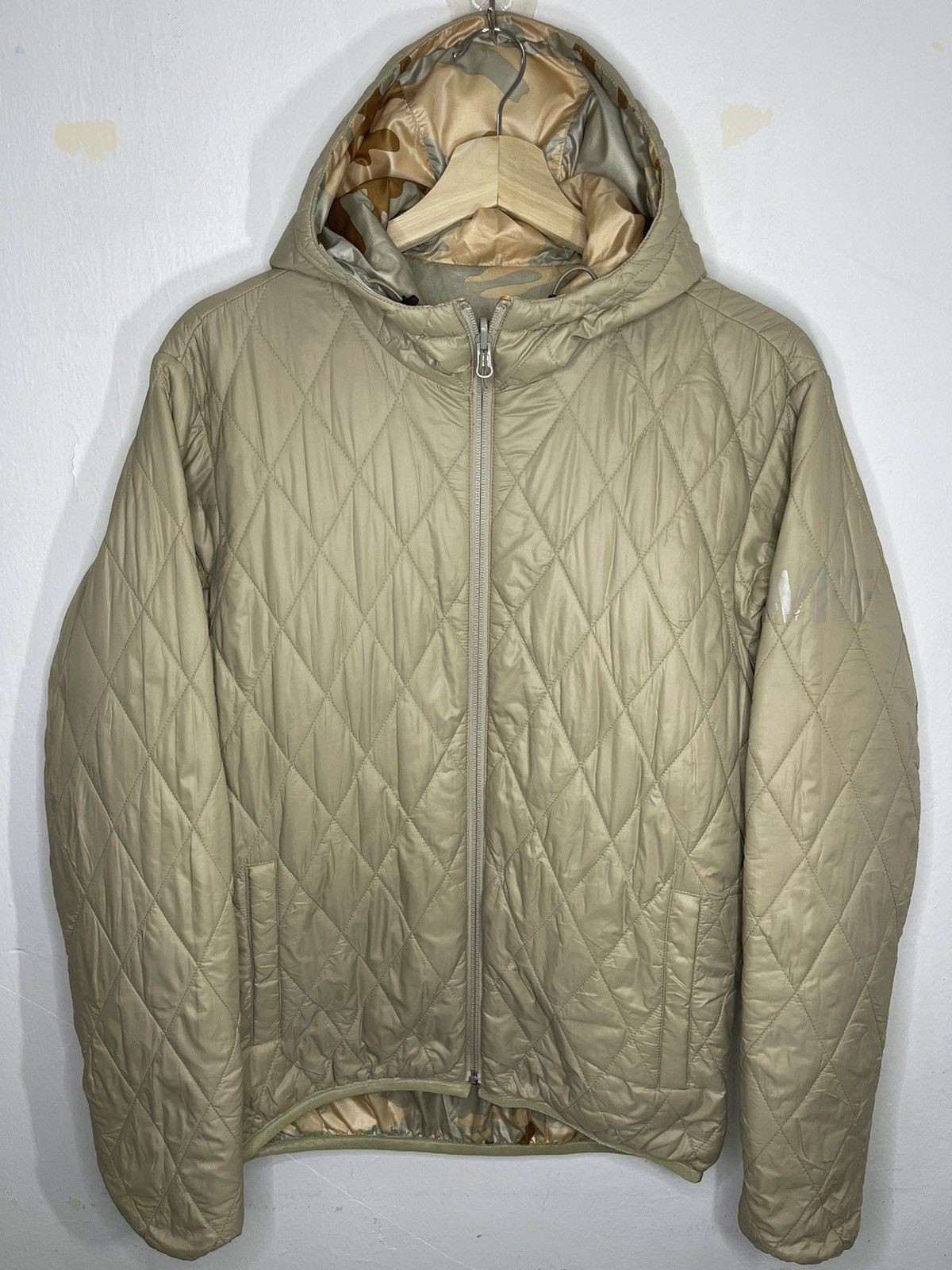 Nike × Vintage Camo puffer hoodie jacket Size US M / EU 48-50 / 2 - 7 Thumbnail