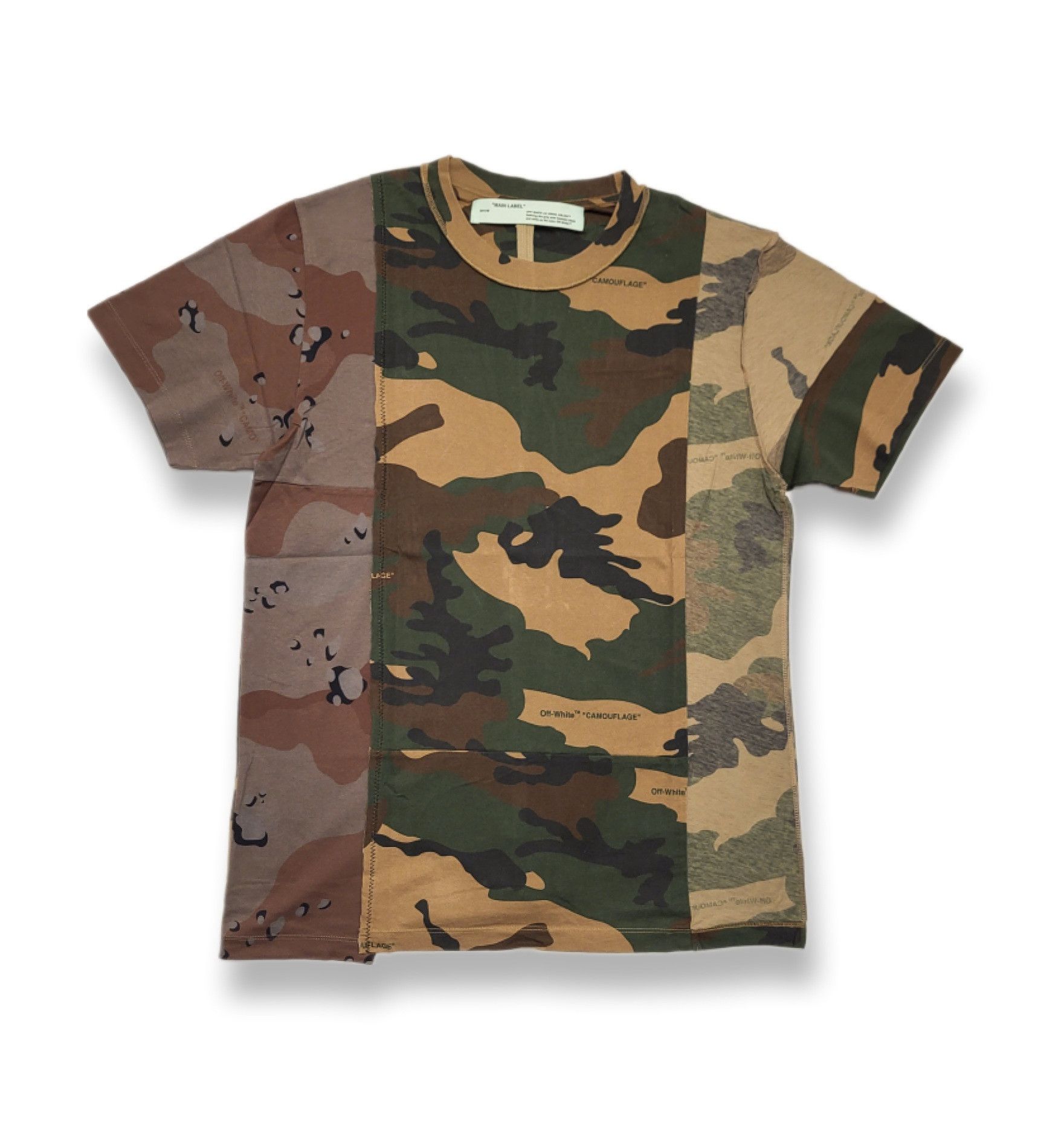 OFF-WHITE Paintbrush Camo Tee Multi