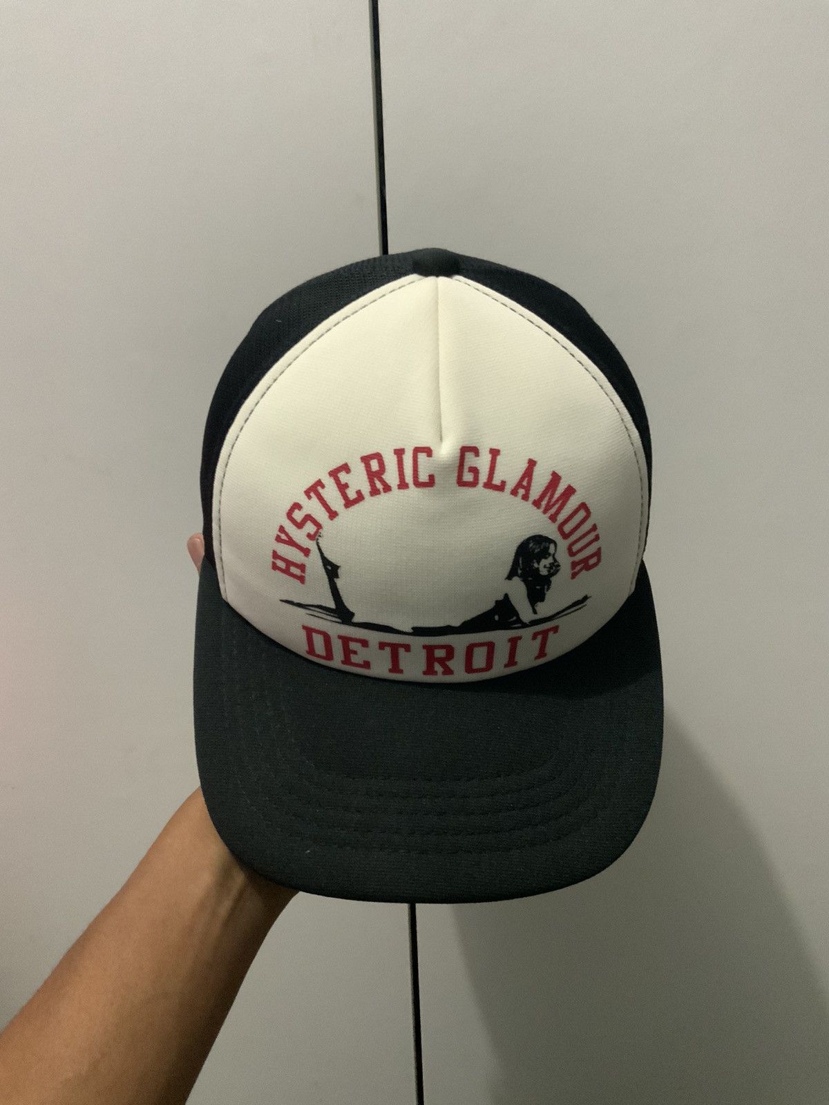 Hysteric Glamour Vintage Hysteric Glamour Japan Sexy Detroit 90s Trucker Hat Size ONE SIZE - 6 Thumbnail